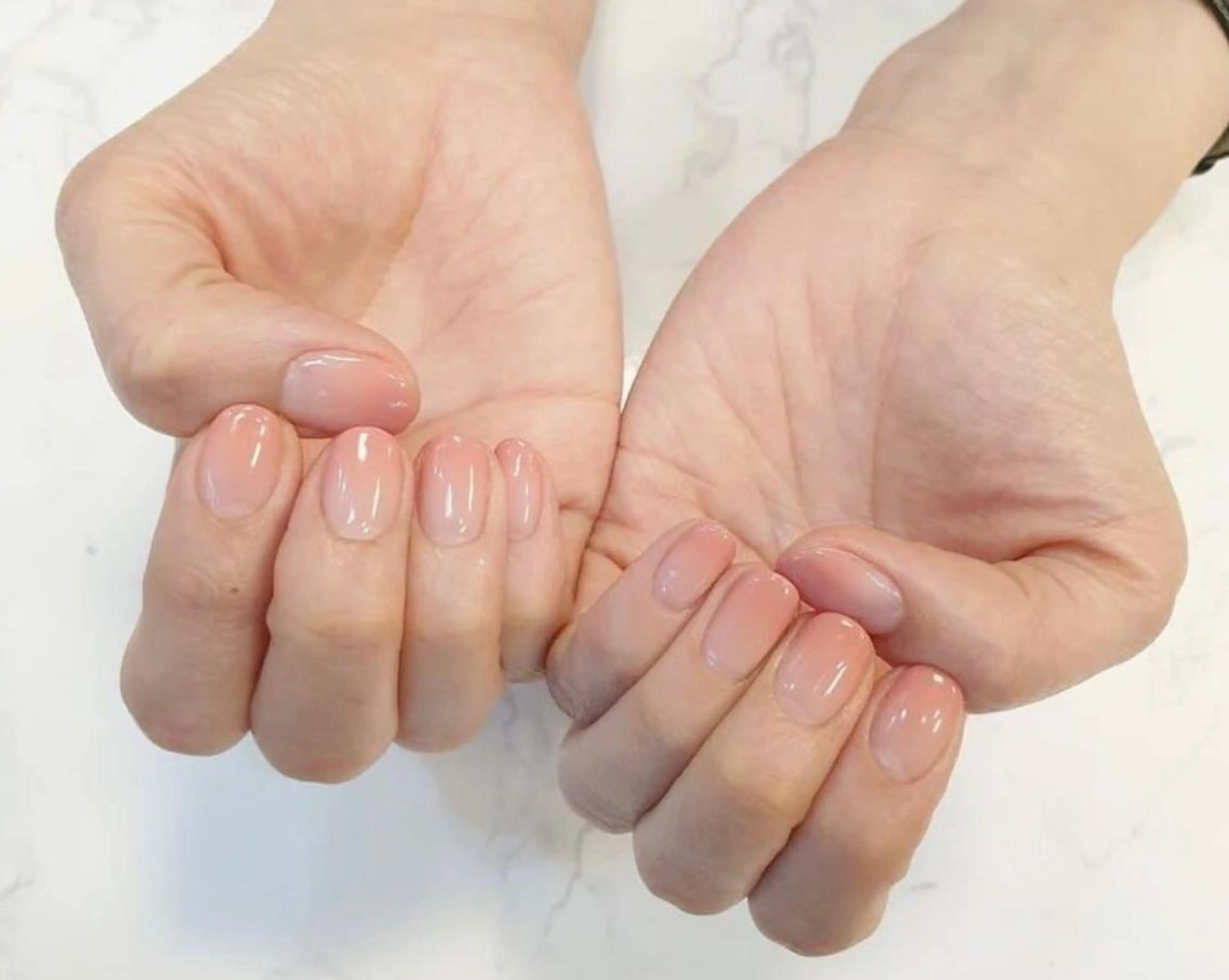 ネイル グラデーション Moana Nail 長さだし専門店のネイルデザイン