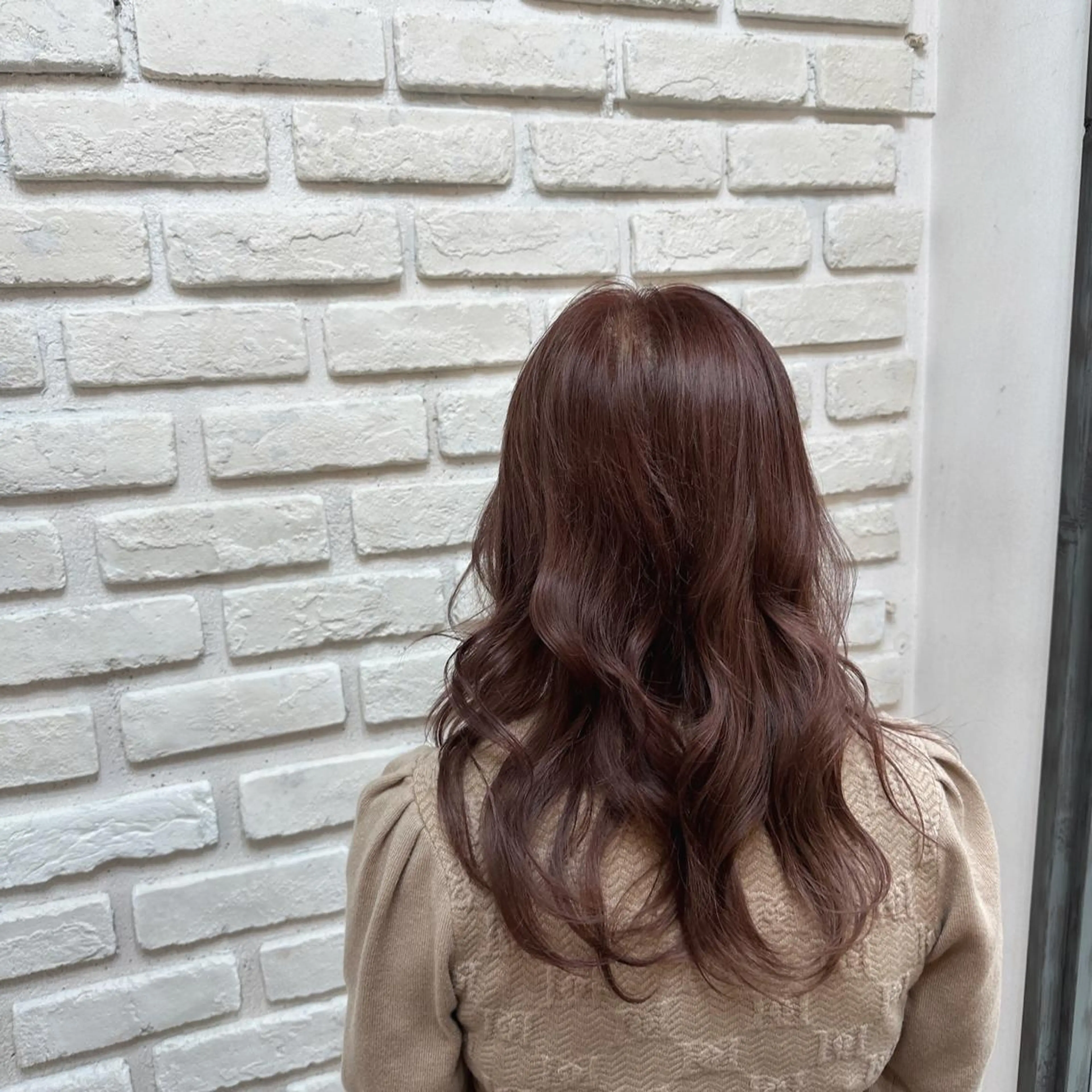 セミロング ヘアカラー トリートメント メンズパーマ 本多のヘアスタイル