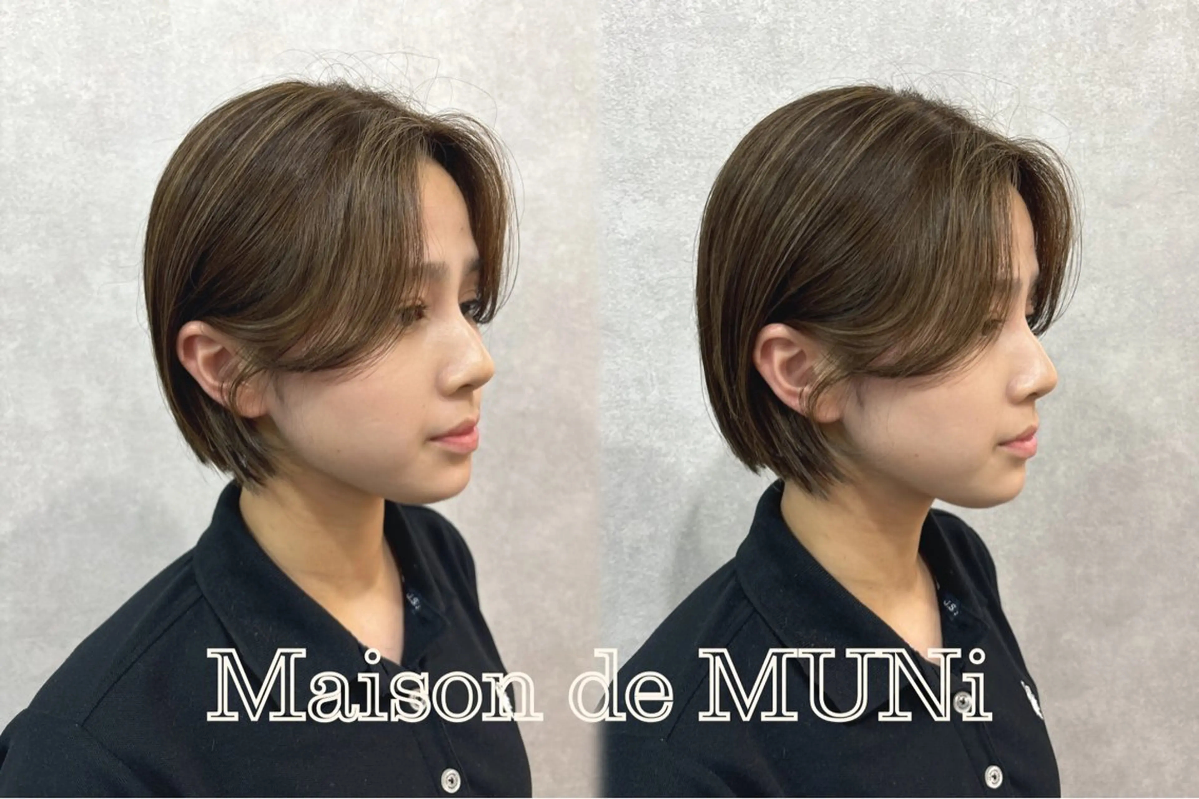 ショート カット [似合う小顔カット] 🪽MUNi恵比寿のヘアスタイル