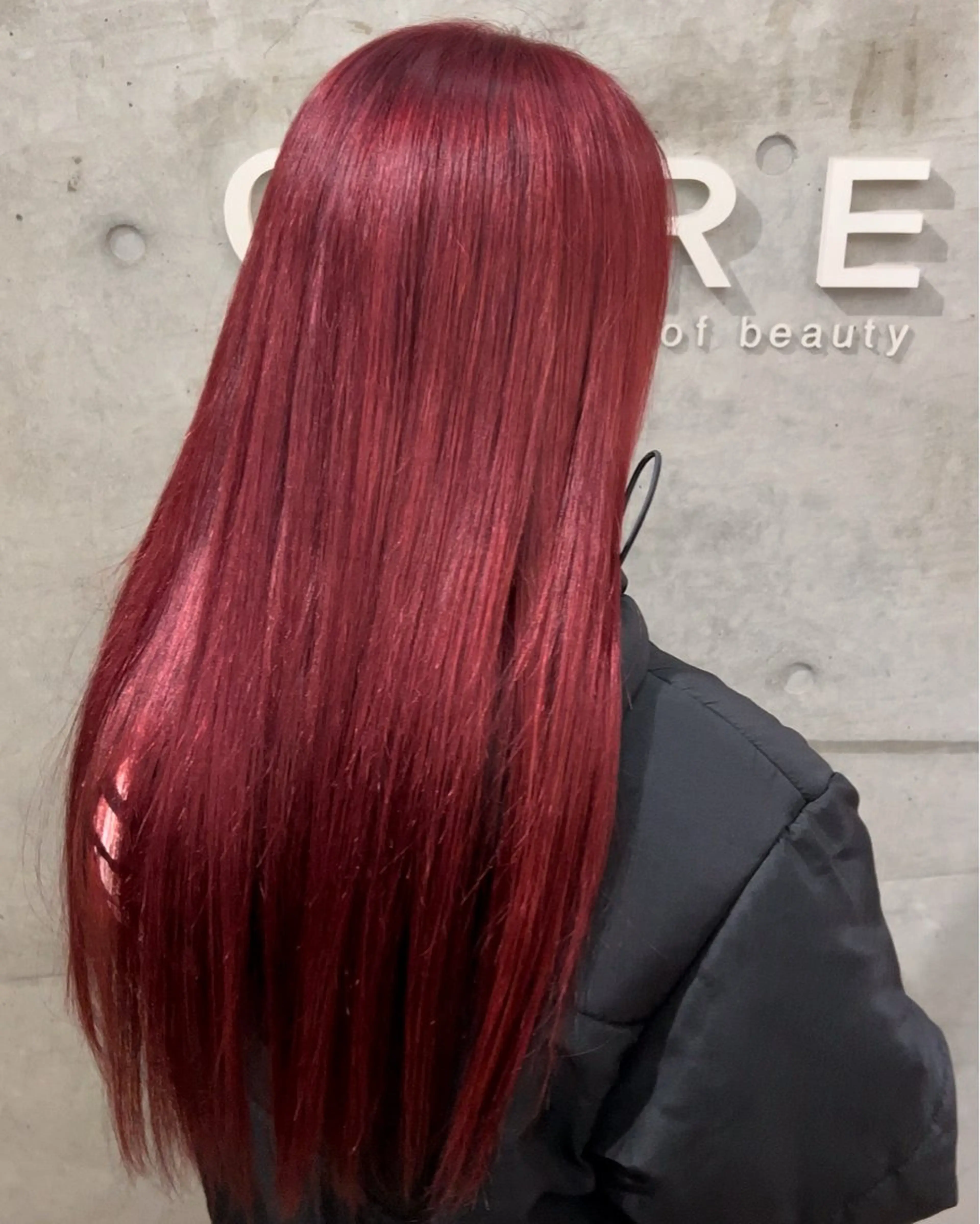 カラー ダブルカラー ヘアカラー 梅田 ダブルカラー 大畑 蒼空のヘアスタイル