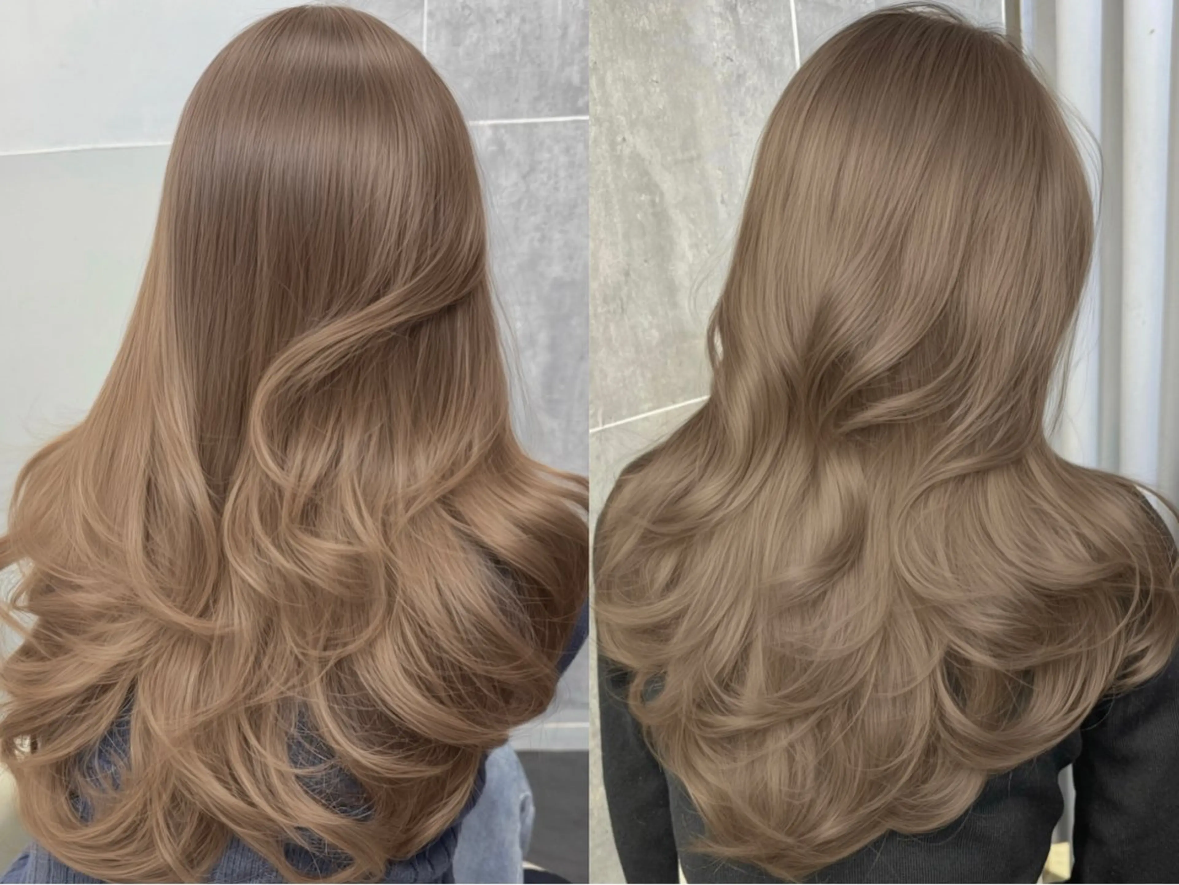 ロング カラー カット ヘアカラー 顔まわりの神様✨ 藤嶋秀幸のヘアスタイル