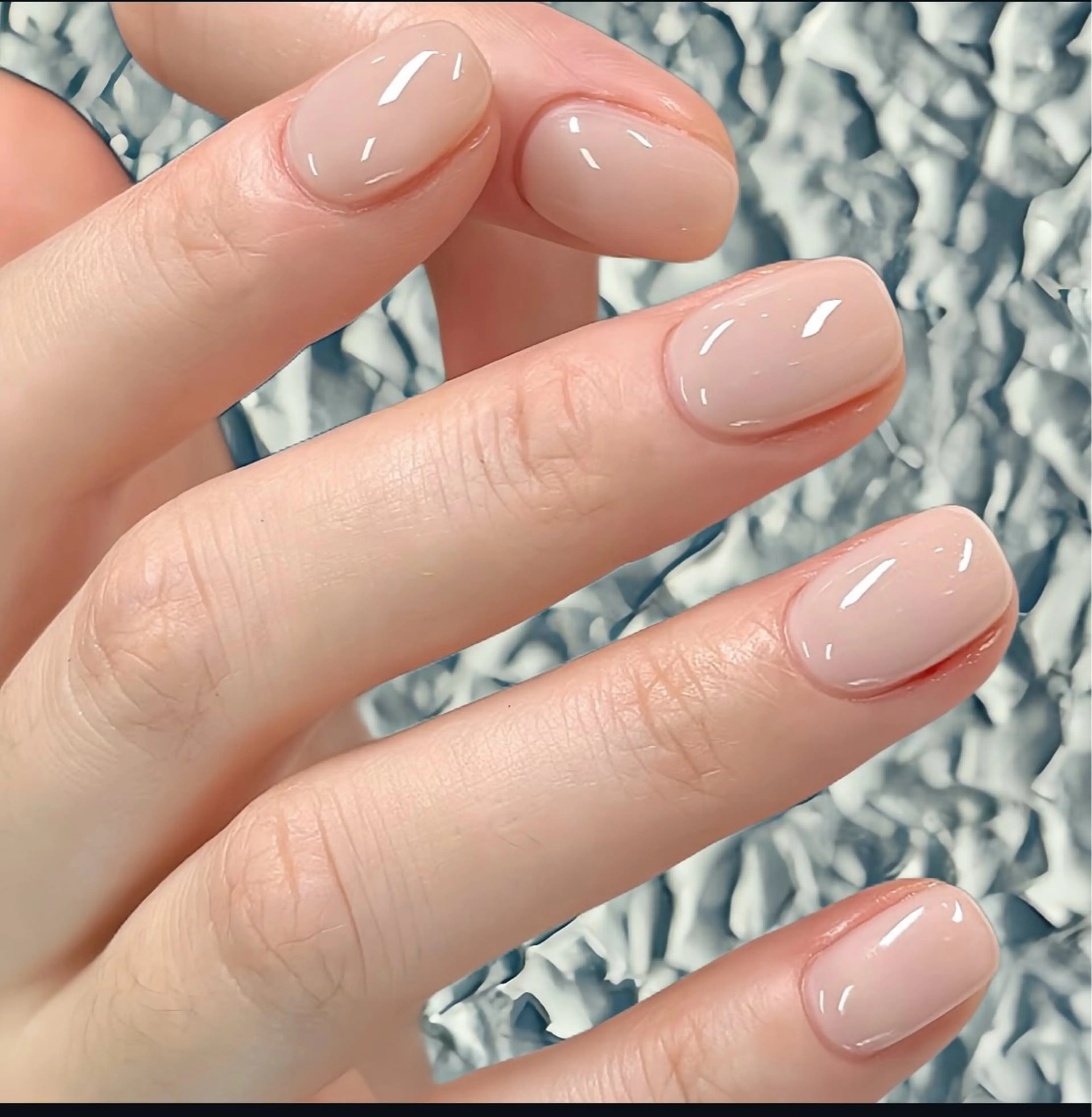 ワンカラー/ラメグラデの写真