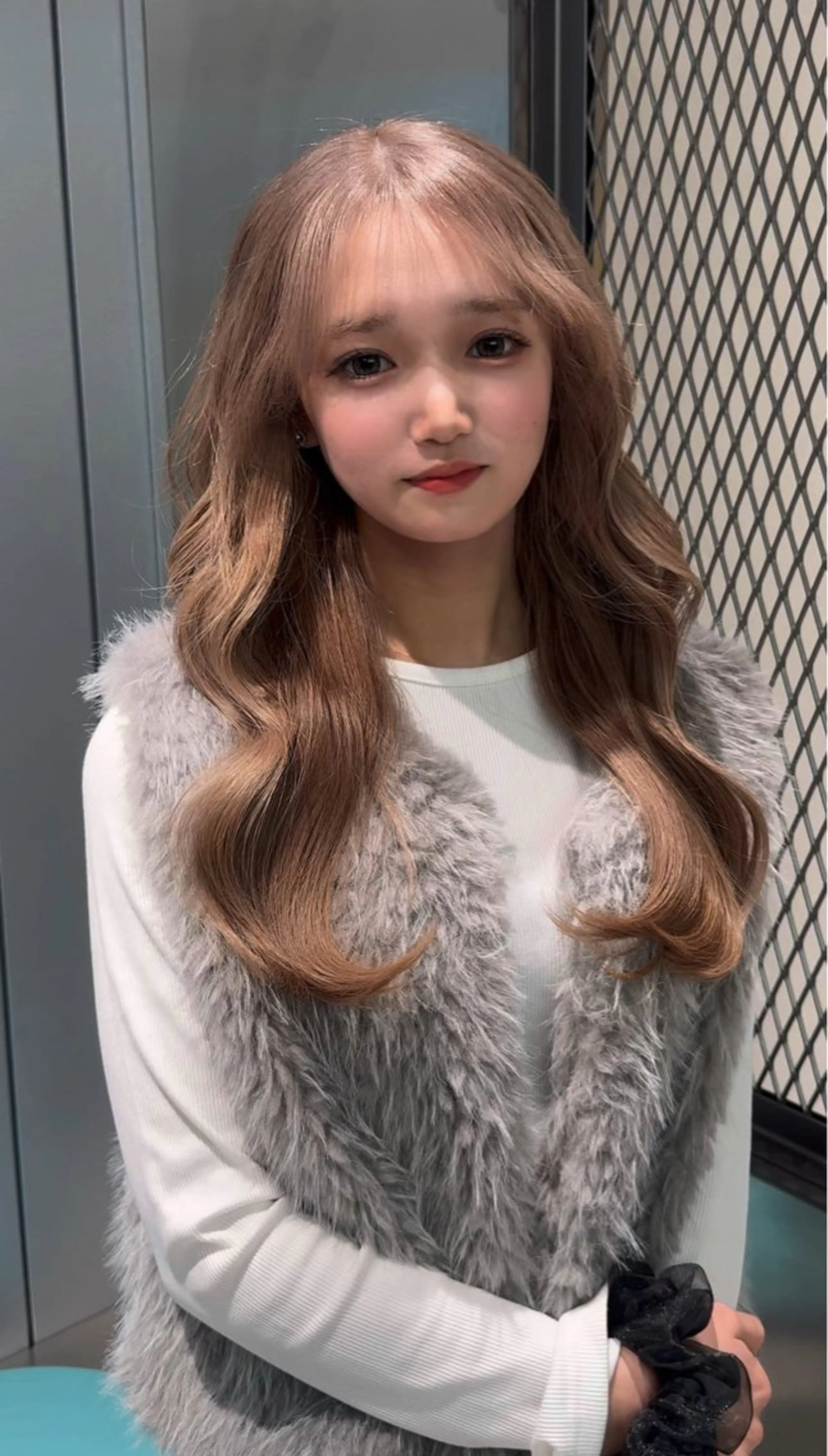 セミロング カラー ブリーチ ヘアカラー トリートメント Lond  ulu所属・ハセ / lond uluのヘアスタイル