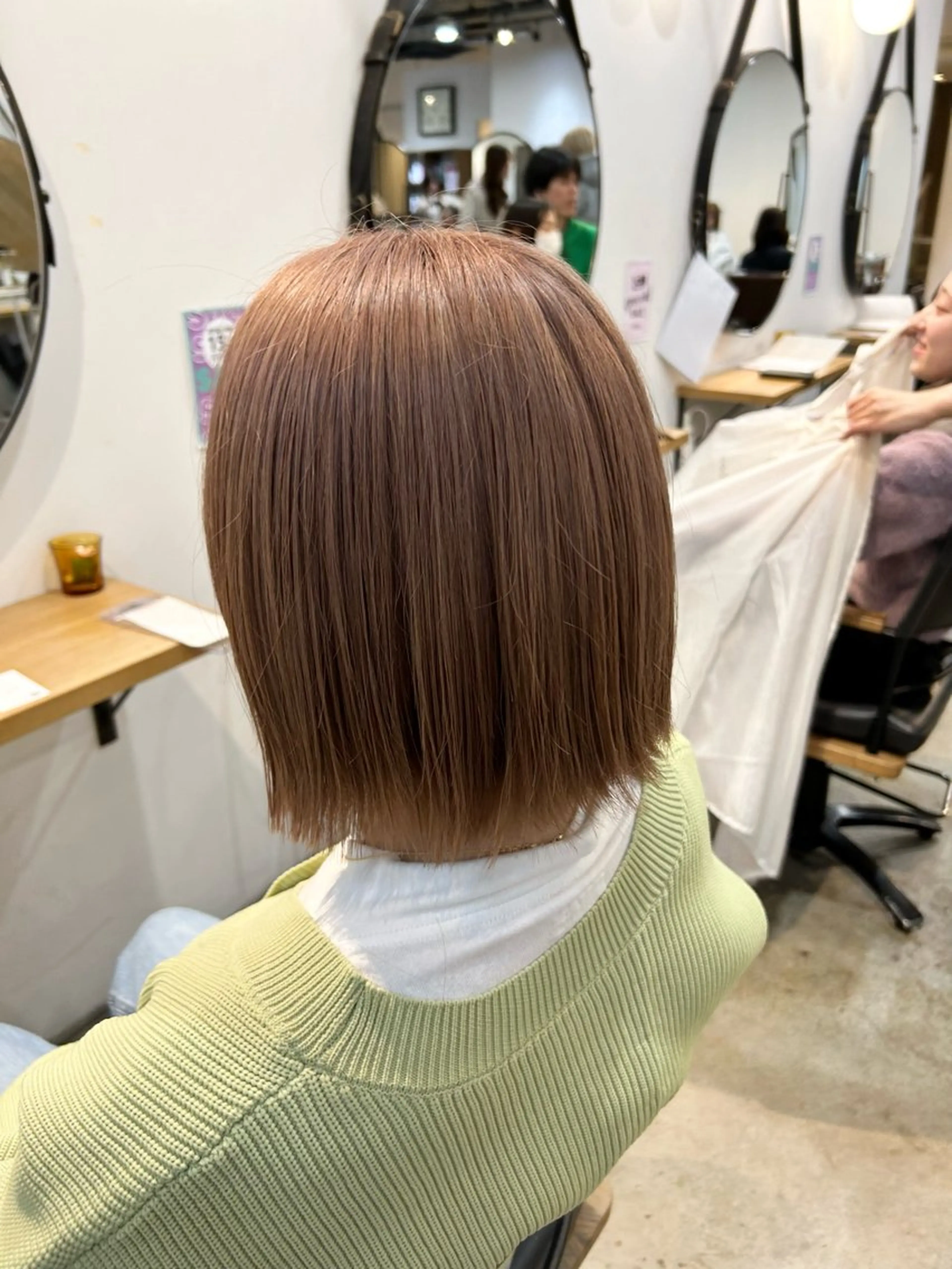 ショート カット ヘアカラー トリートメント 🍀梅田髪質改善🍀 透明感カラー/Ryoのヘアスタイル