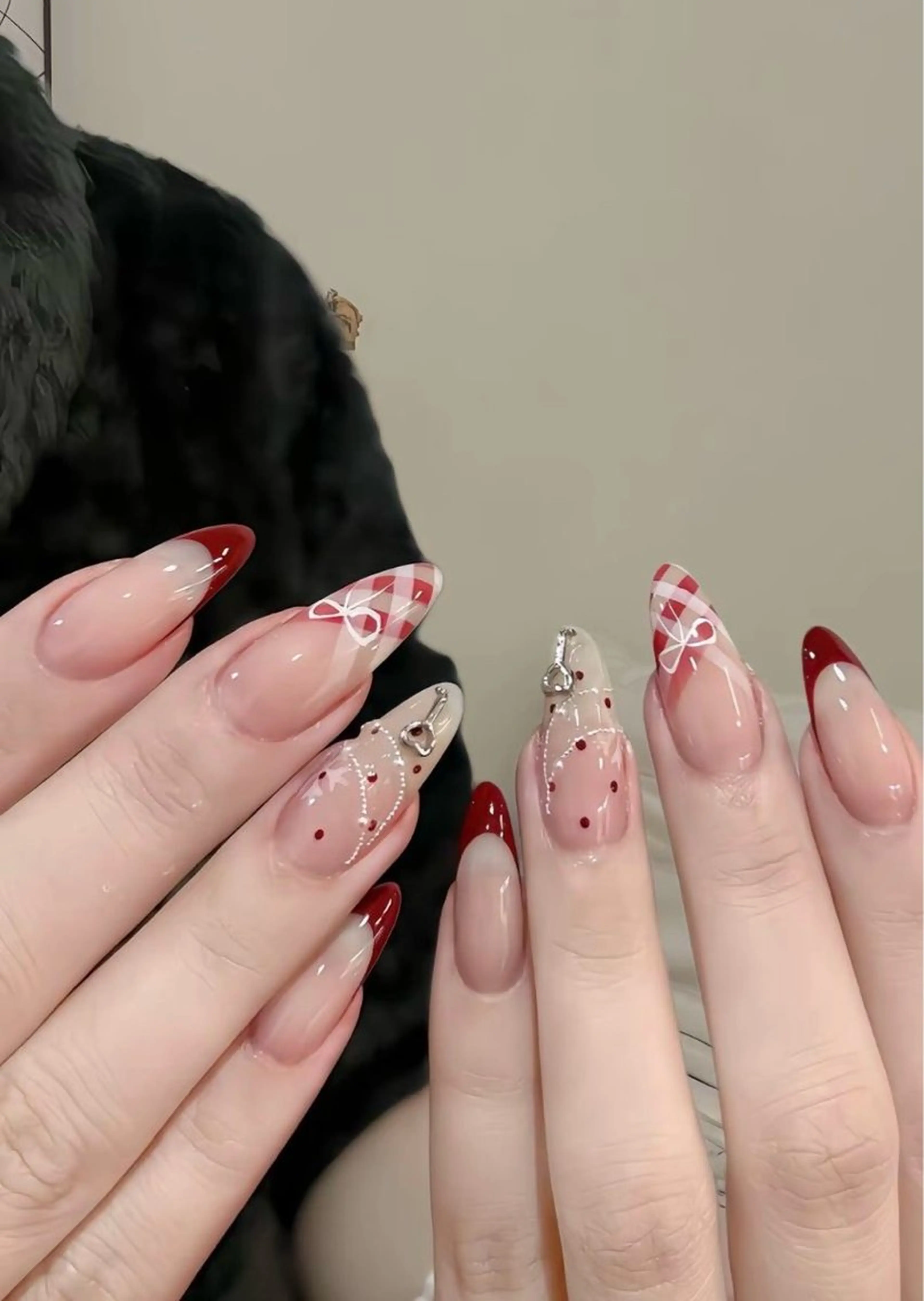 ネイル 韓国ネイル 持ち込み ニュアンスネイル ネイルチップ ハンドネイル EMI ANA.CHUOのネイルデザイン