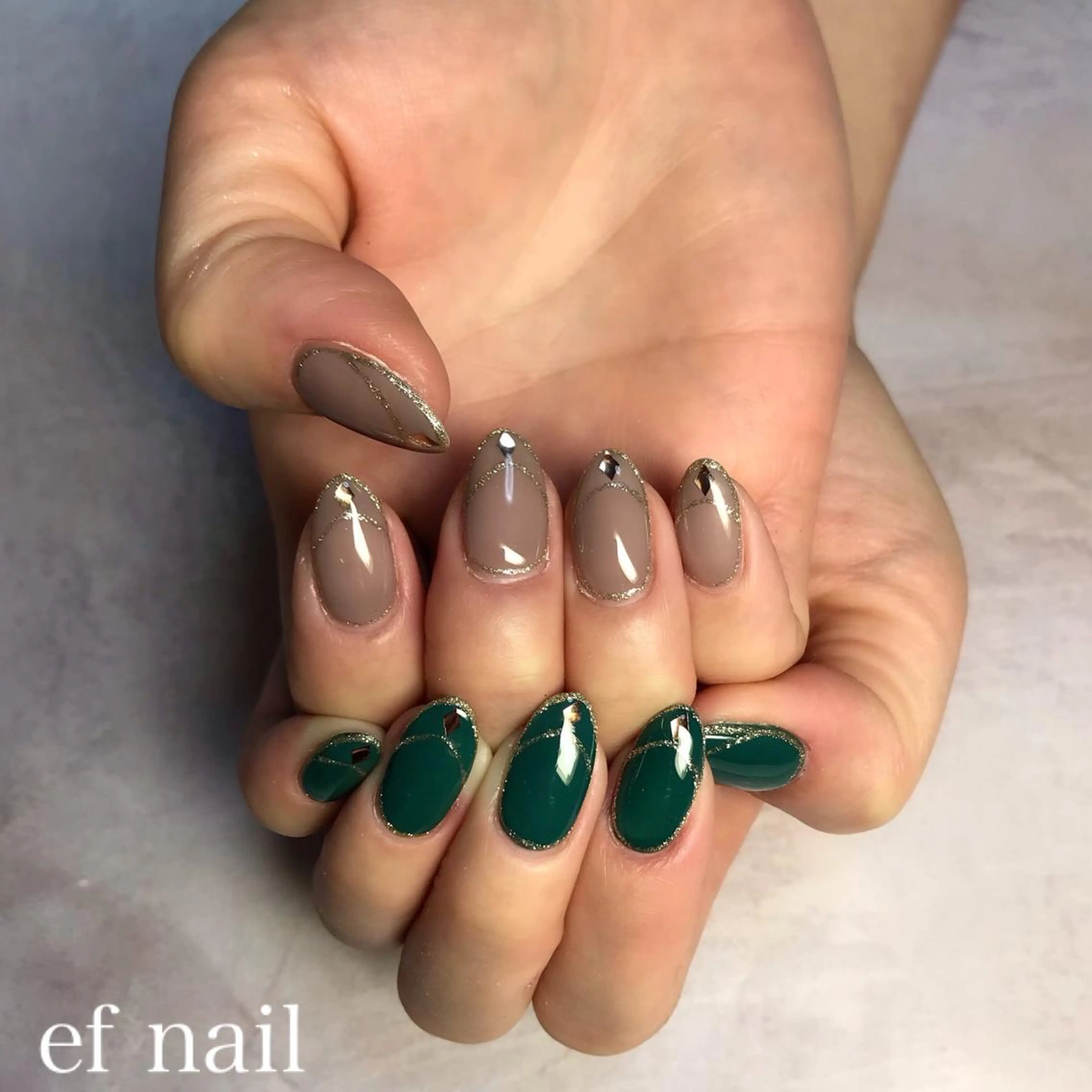 ネイル ハンドネイル ef nailのネイルデザイン