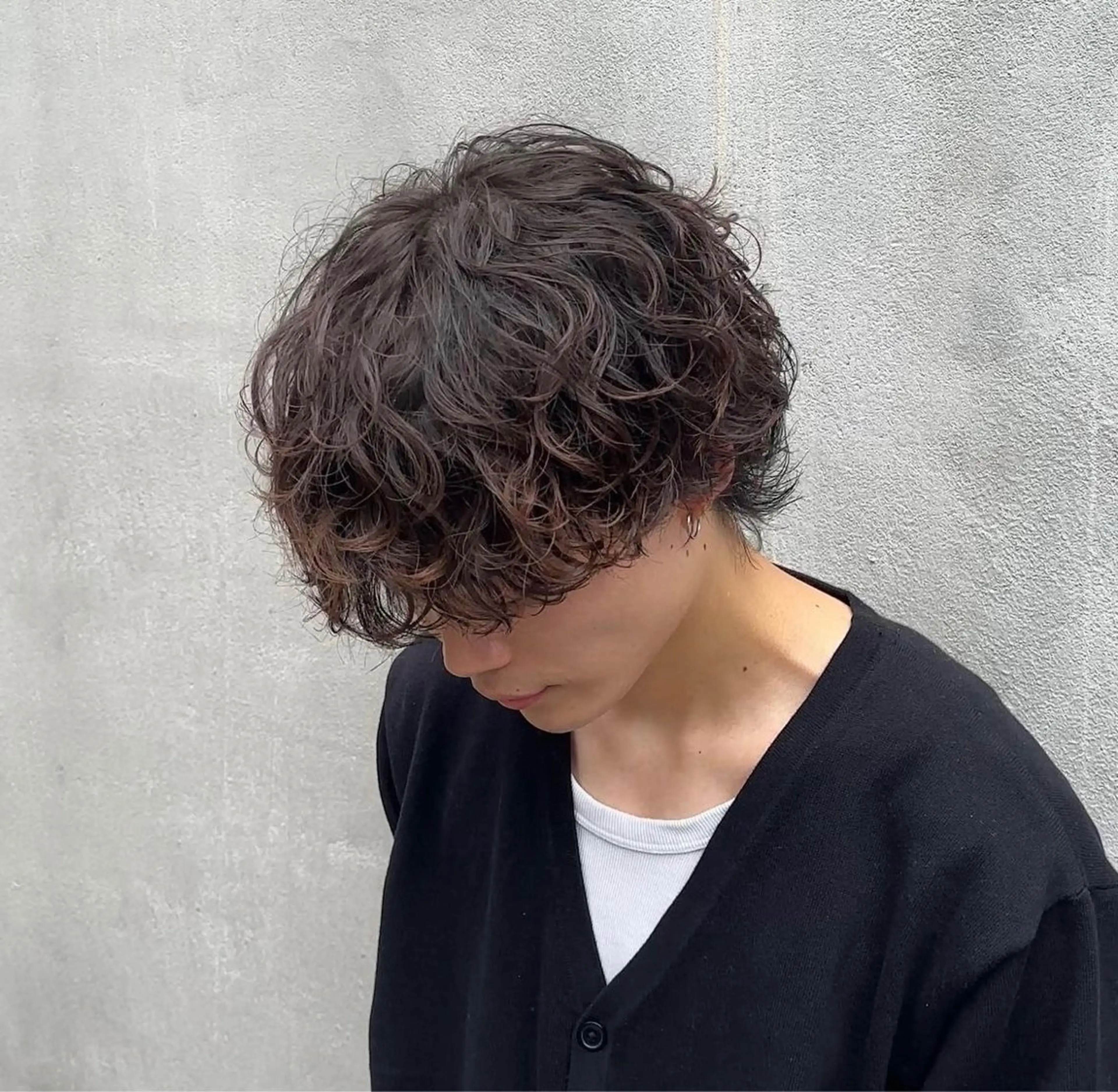 メンズパーマの写真