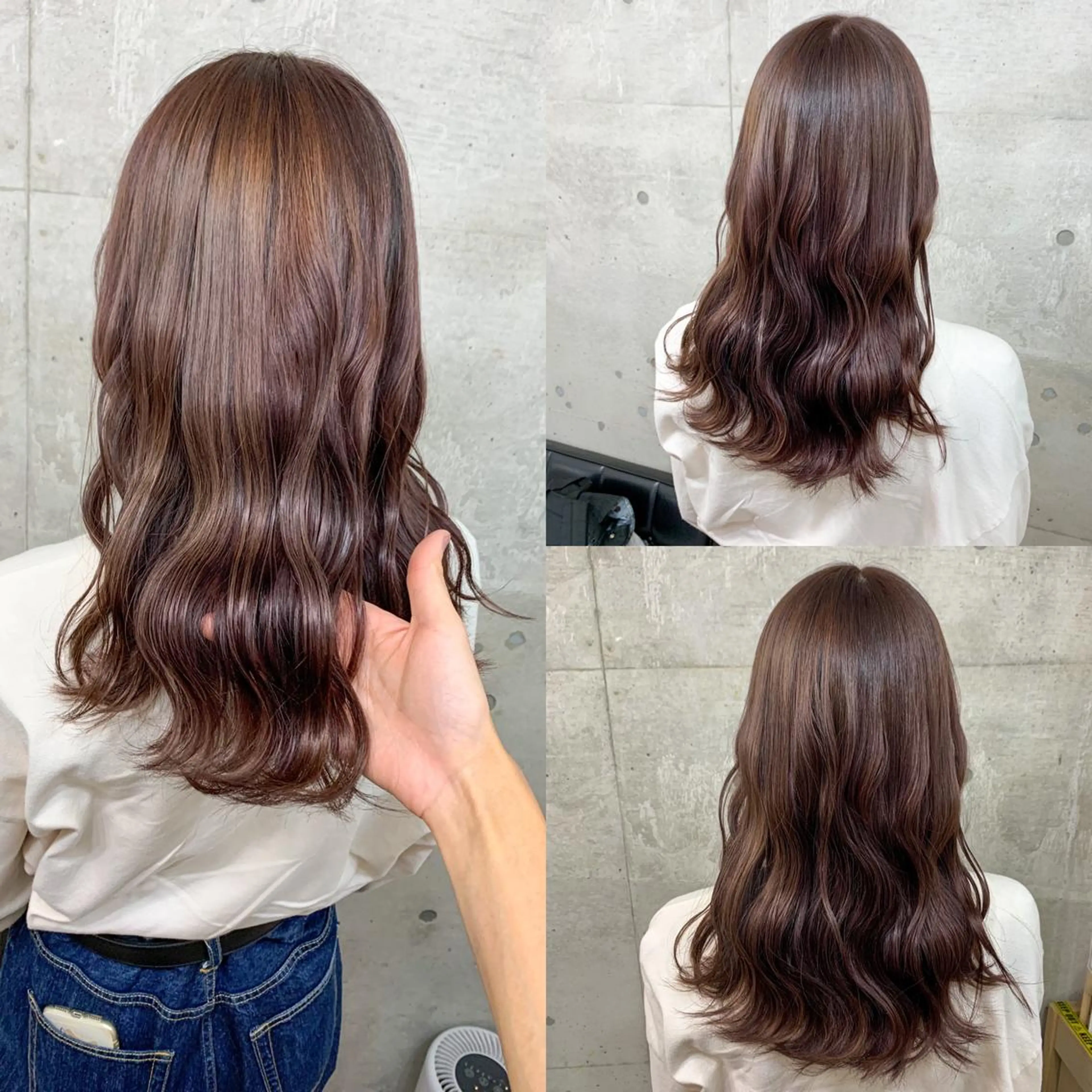 ロング ヘアカラー トリートメント YUYA/メンズパ ーマ/メンズのヘアスタイル