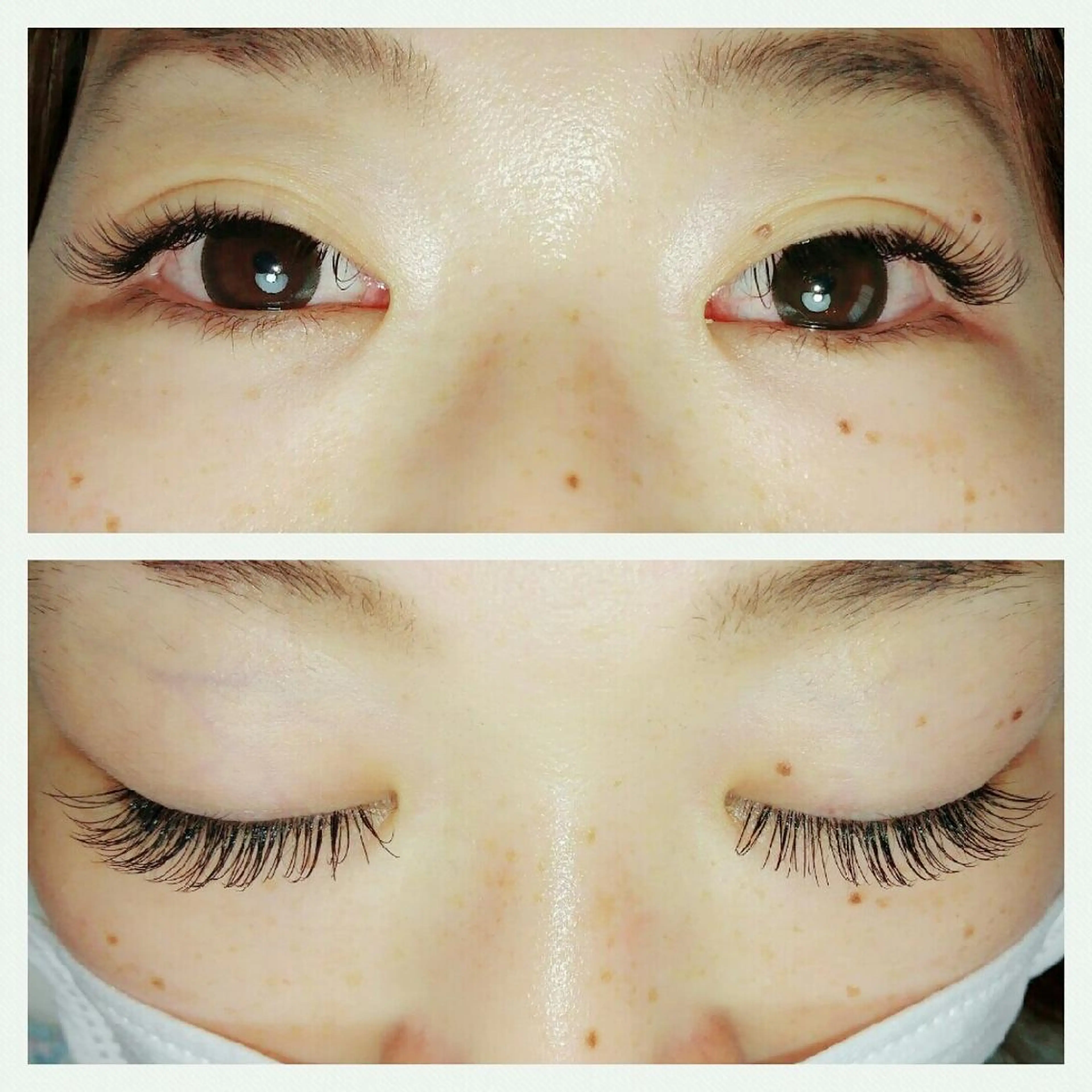 マツエク・マツパ Dカール ナチュラル Rouge ・ K  　のマツエク・マツパデザイン