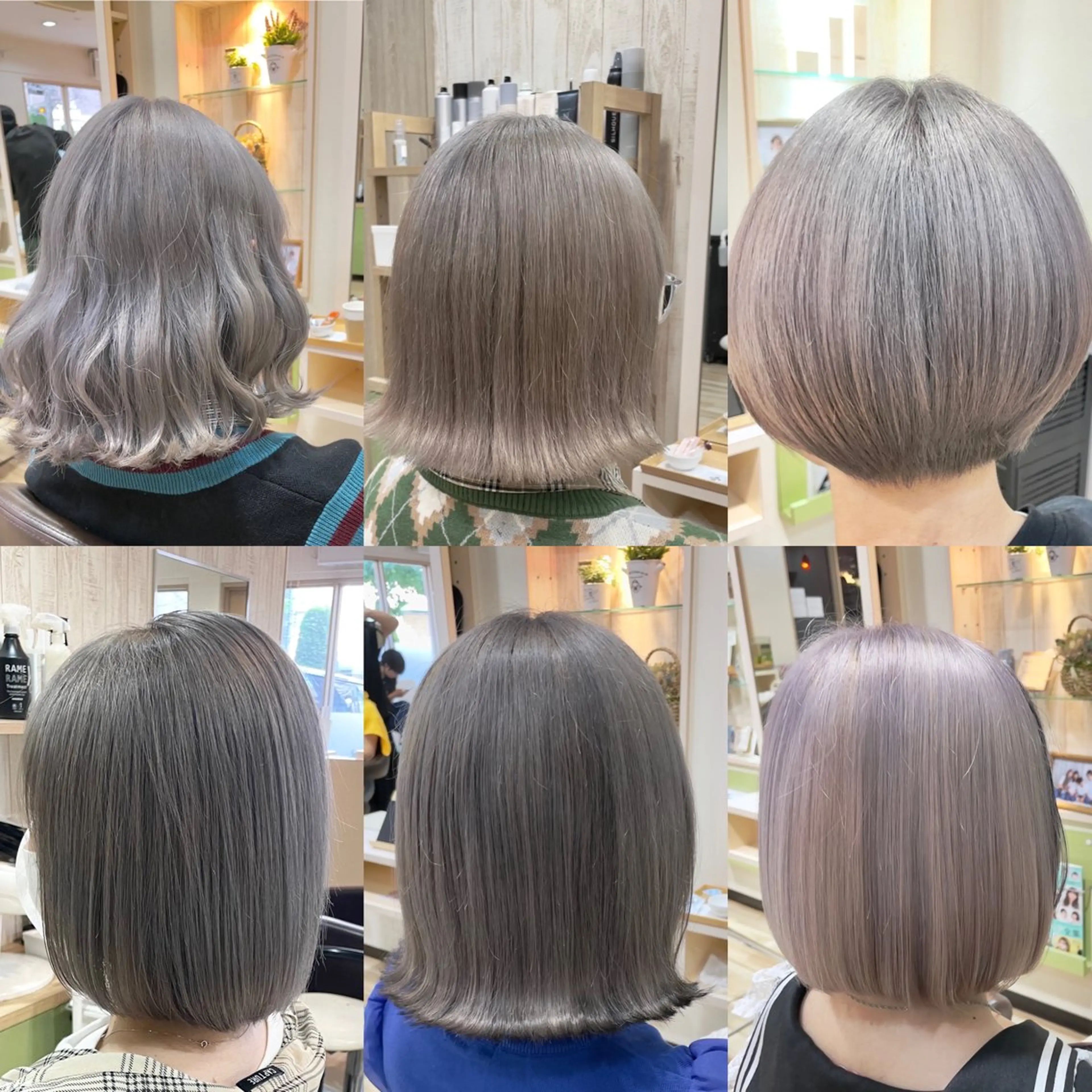 ミディアム カラー 🌈派手髪ハイトーン 🌈鈴木亮太🌈のヘアスタイル