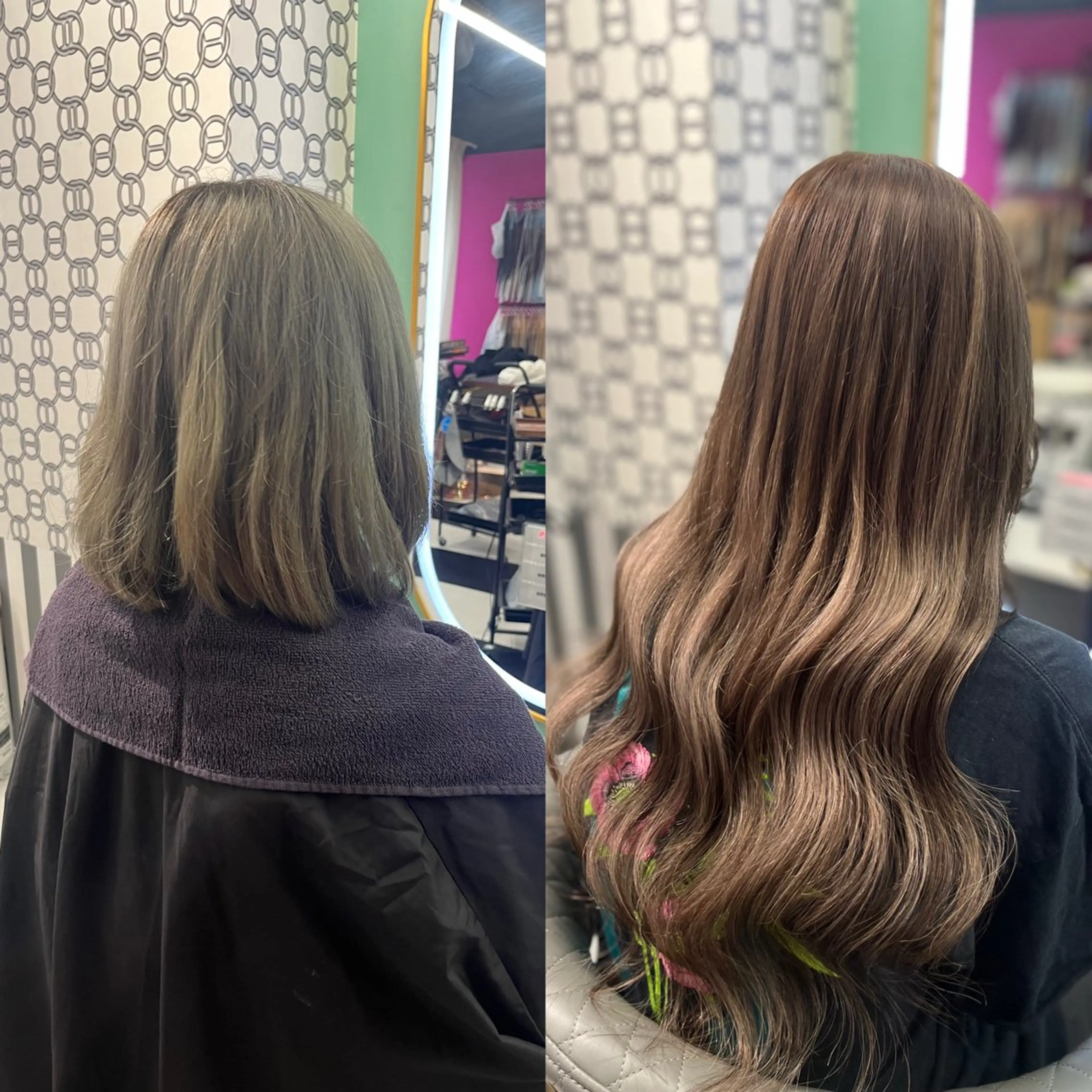 ロング 🐺新宿manabu プルエクステ🐺のヘアスタイル
