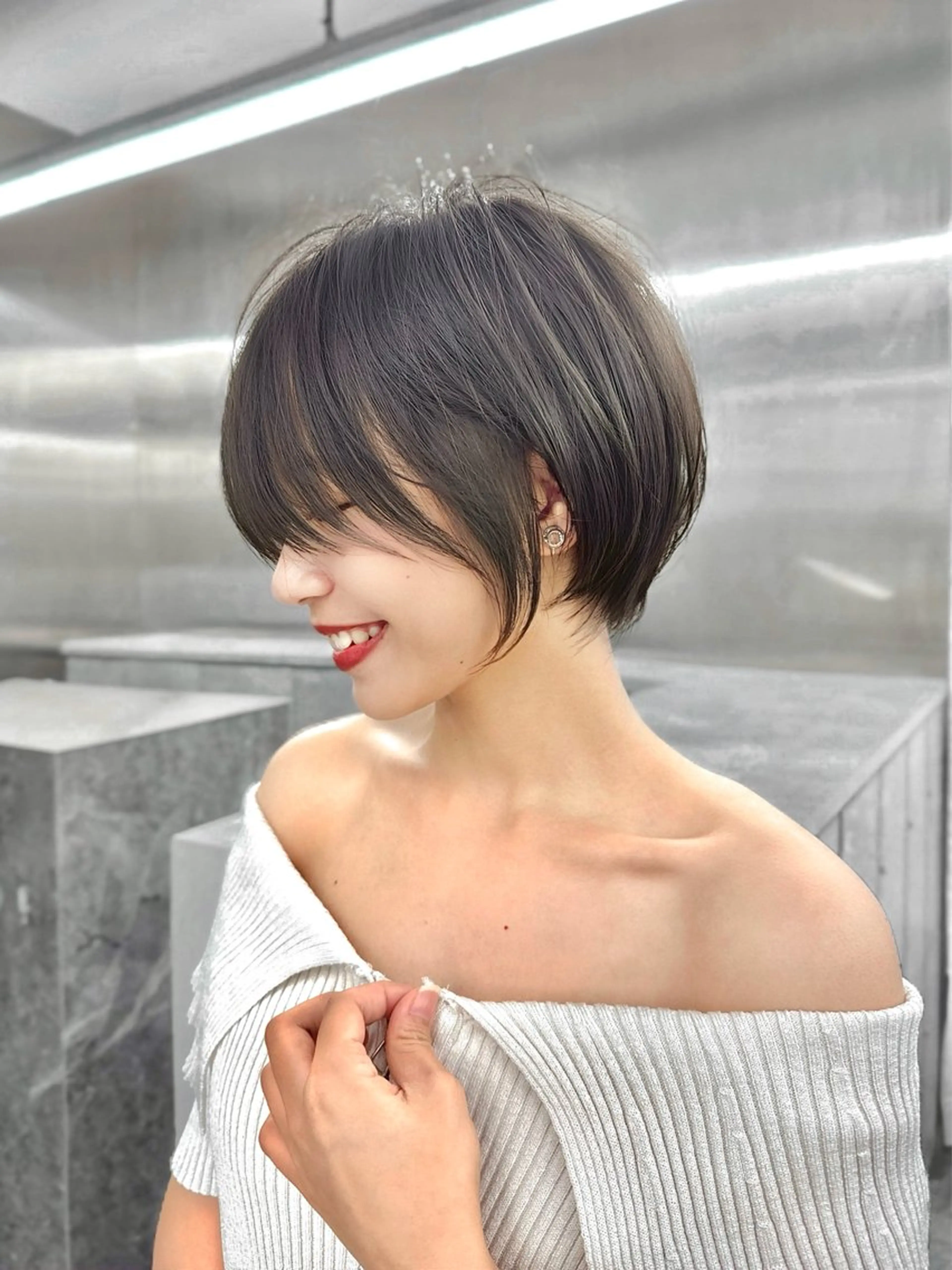 ショート ショート/似合わせ/ 透明感カラー古市唯人のヘアスタイル