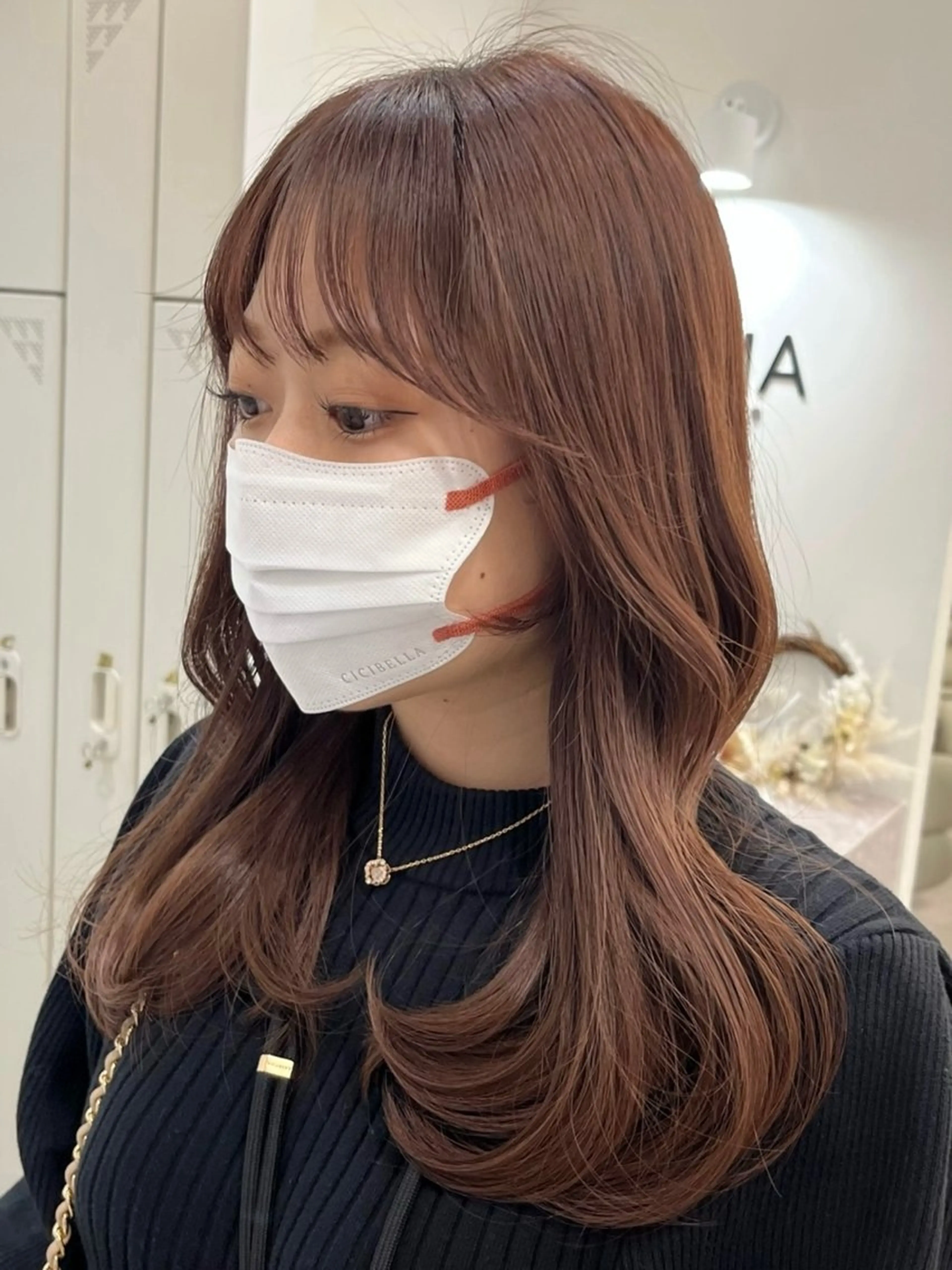 セミロング カラー パーマ ヘアアレンジ メンズ メンズ韓国風 イルミナカラー 髪質改善 韓国風ヘア レイヤーカット 韓国ヘア×顔まわり 🇰🇷和知拓郎のヘアスタイル