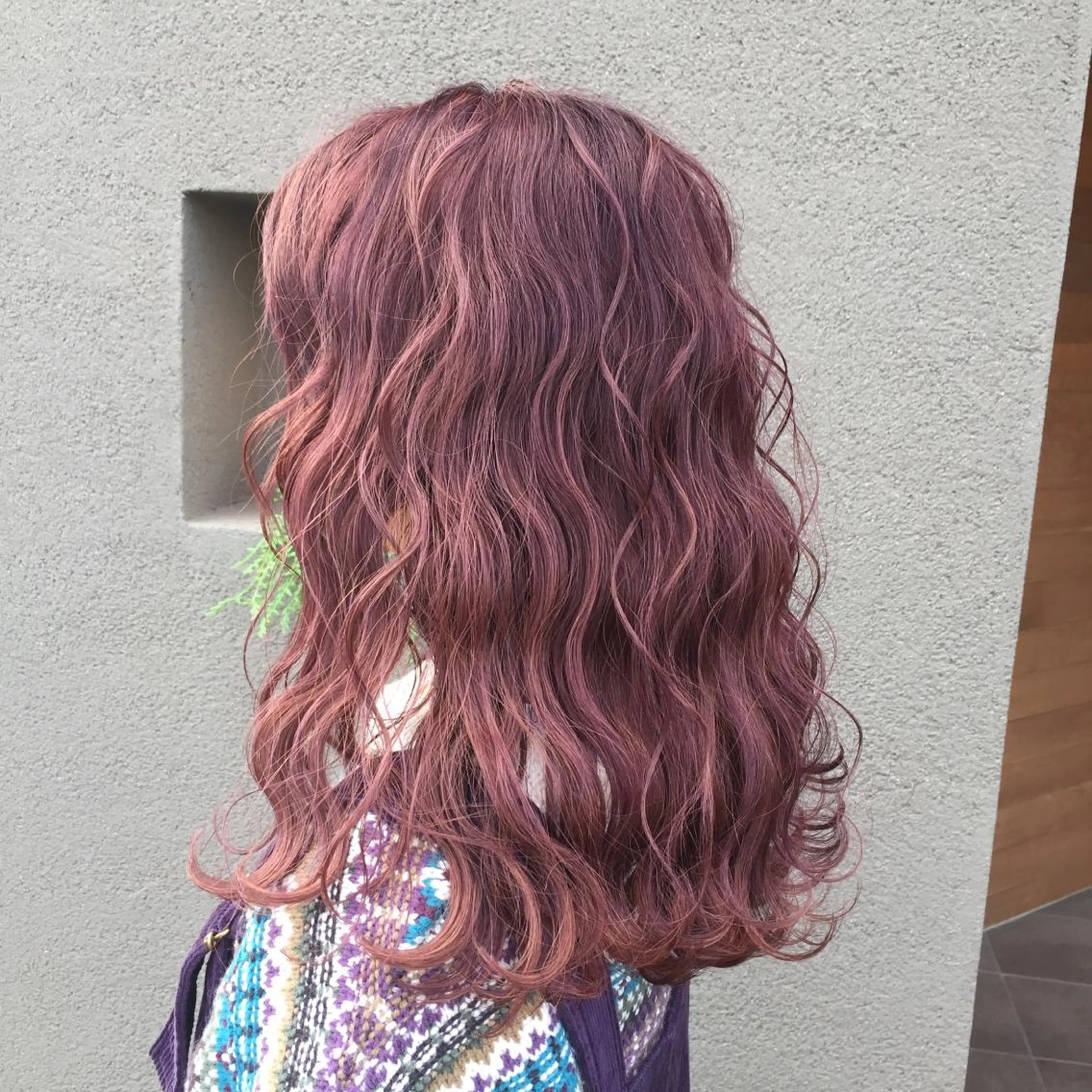 ロング maco 艶感ハイトーン🦋のヘアスタイル