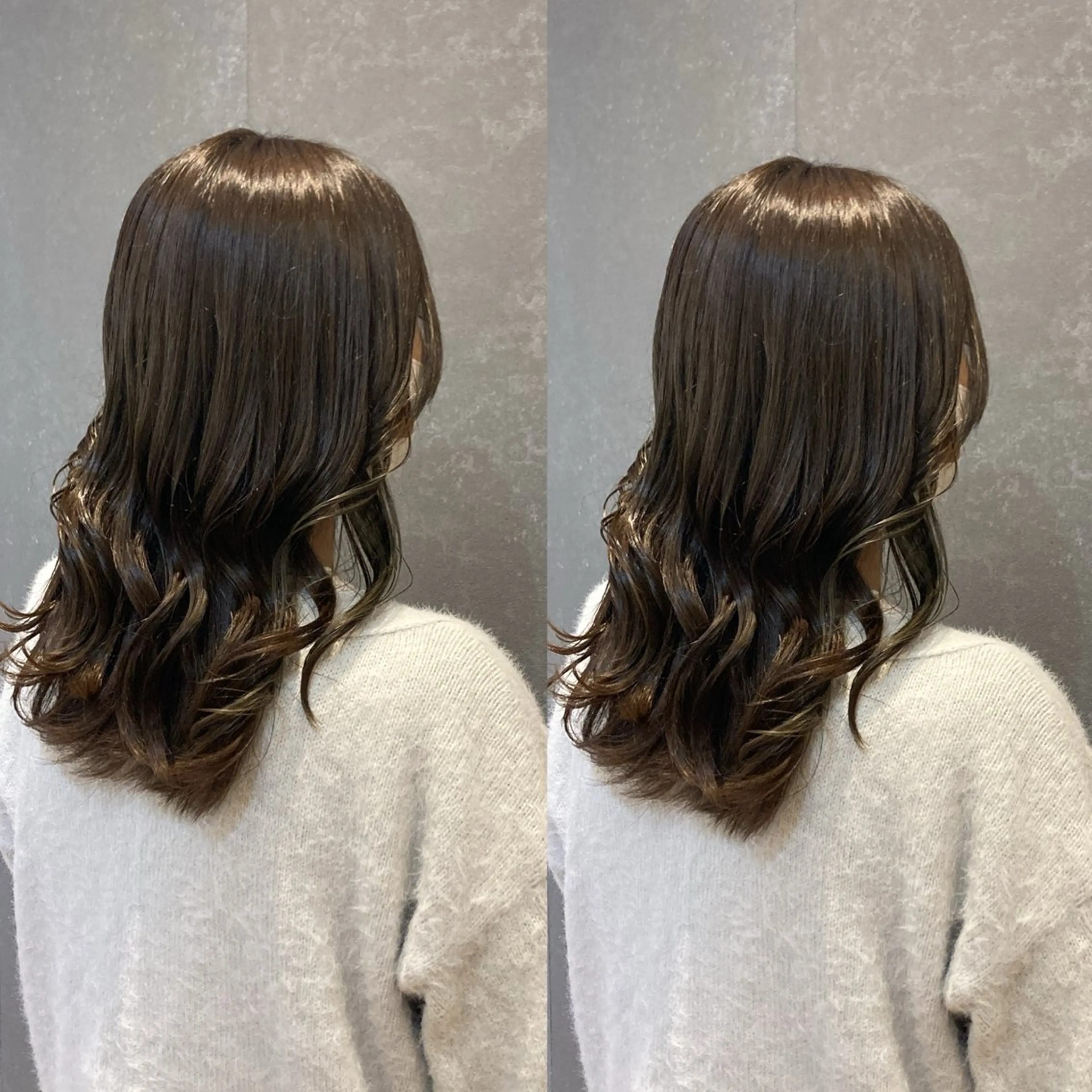 ミディアム schon所属・み うのヘアスタイル
