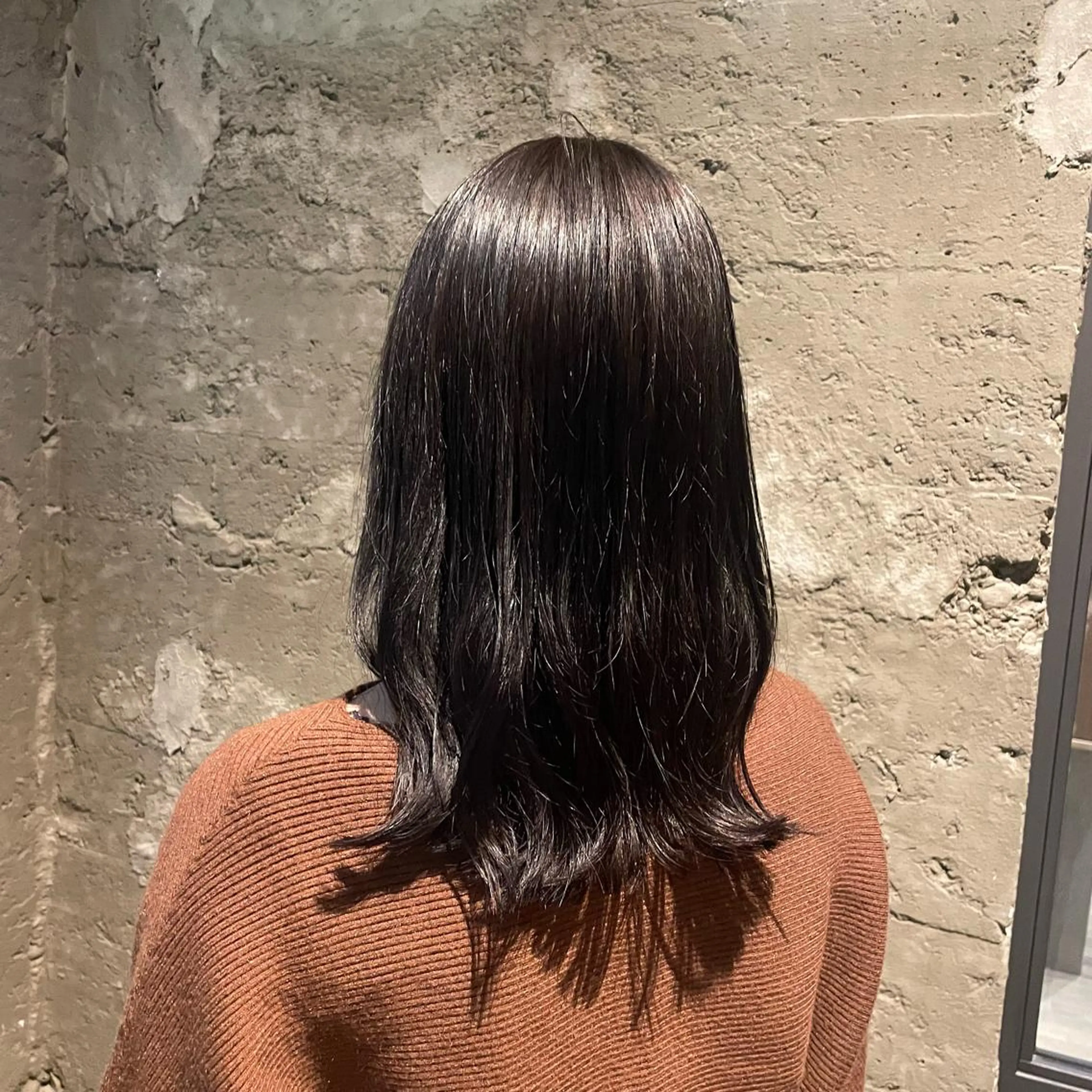 ミディアム カラー カット ヘアカラー SOU所属・ふるかわ れなのヘアスタイル