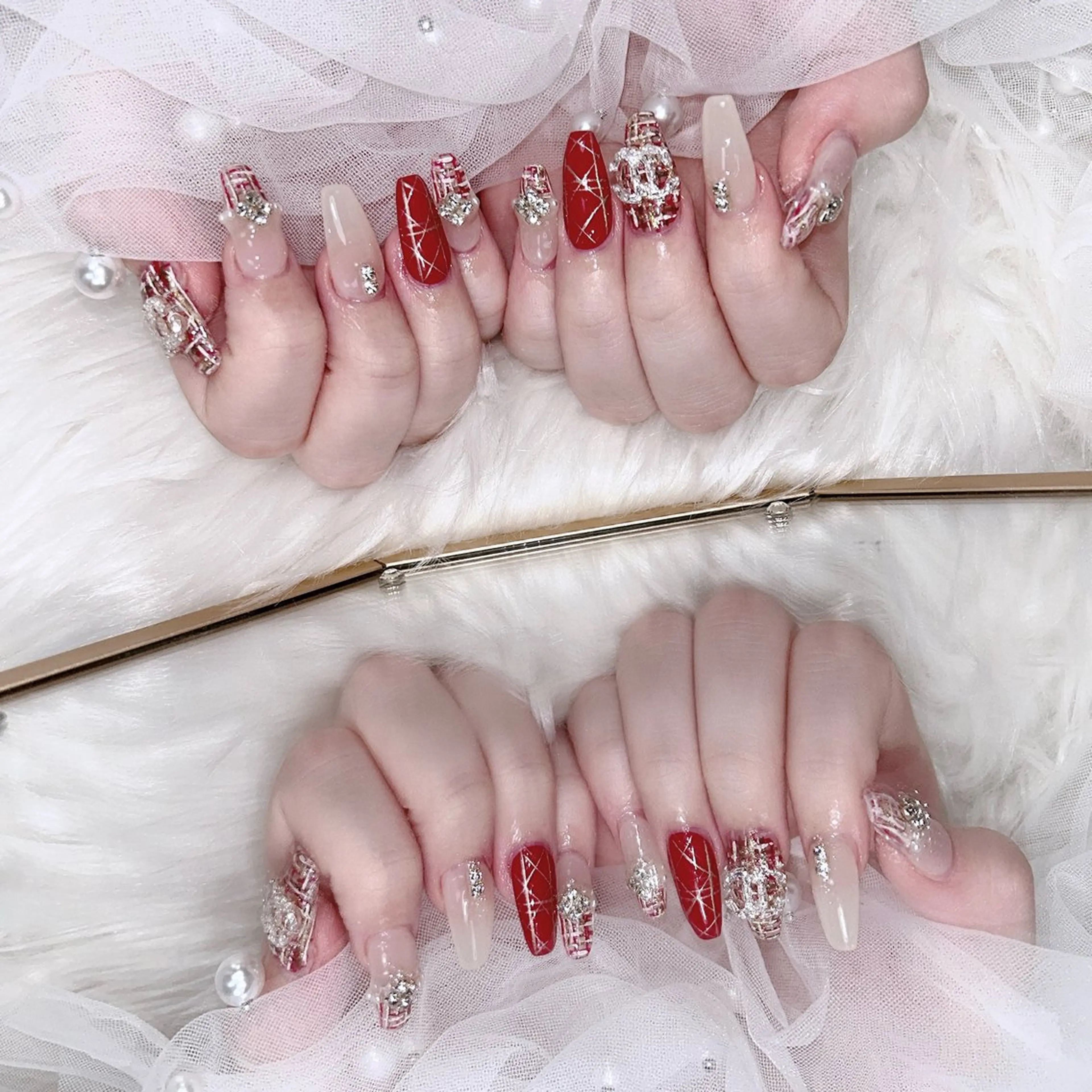 ネイル 韓国ネイル ワンホンネイル ハンドネイル merci nail所属・merci nailのネイルデザイン