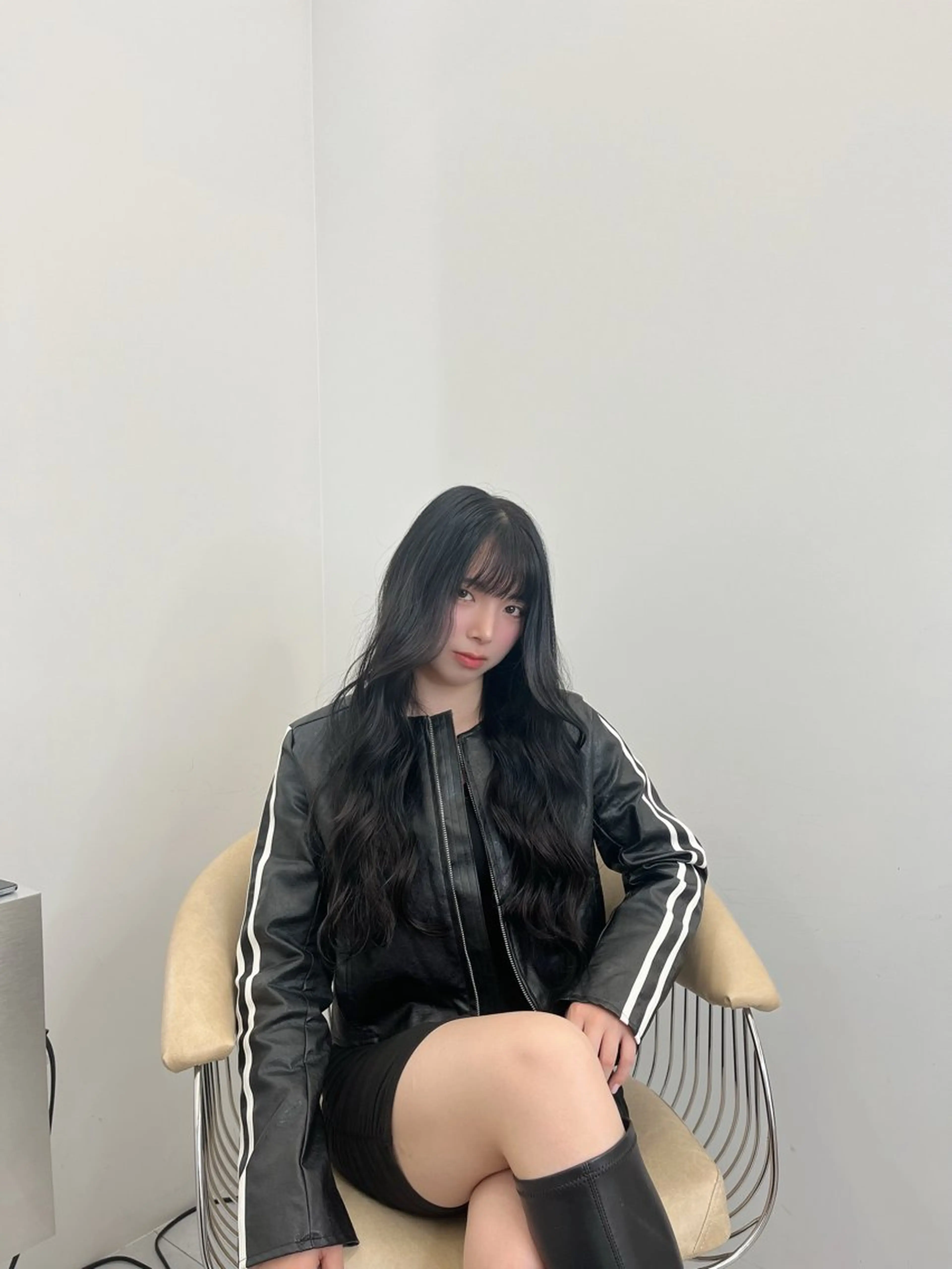 ロング カラー ヘアカラー ボーイッシュ美容師 NAKOのヘアスタイル