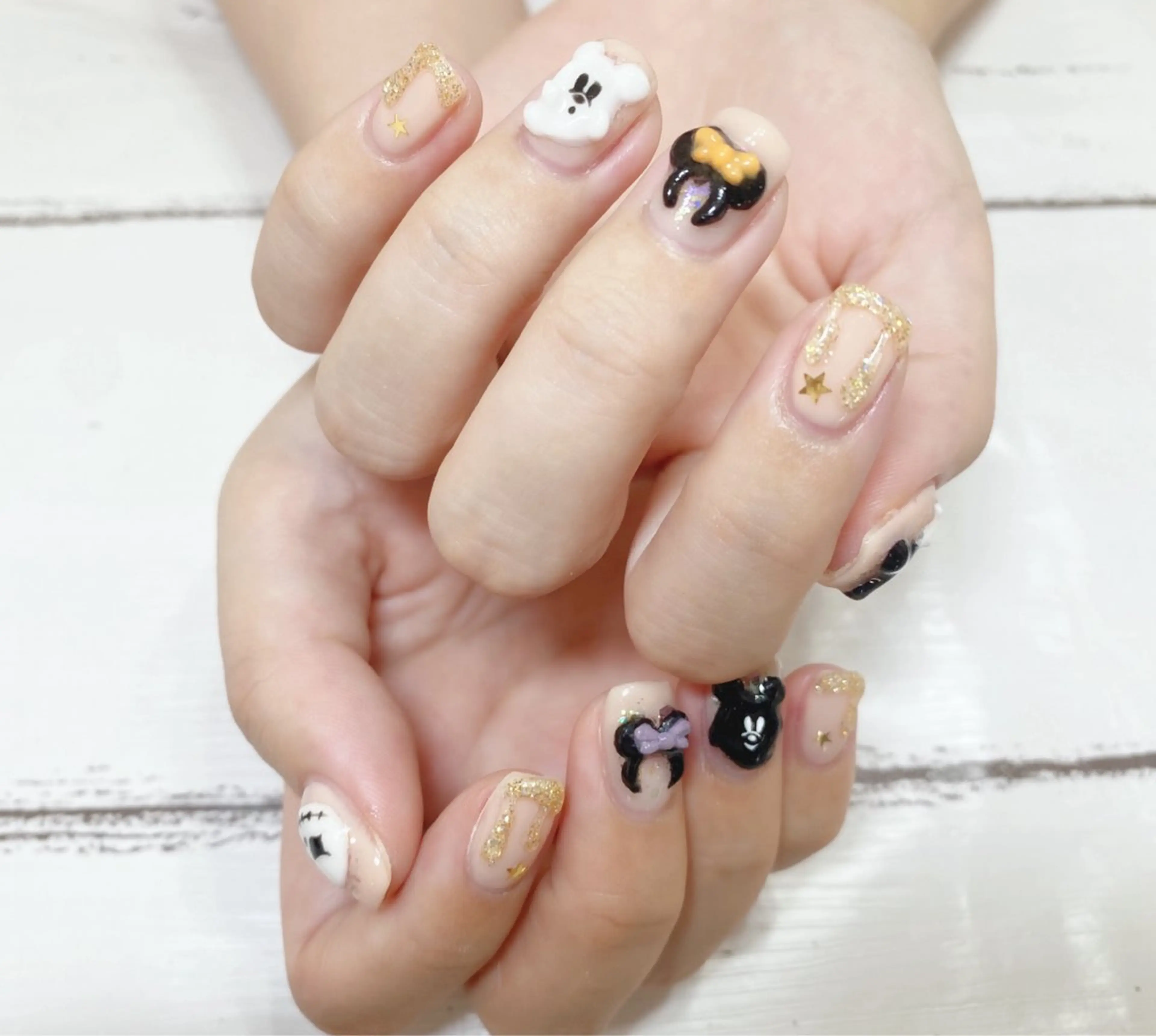 ネイル ハロウィン ハンドネイル ネイルサロン nail_upのネイルデザイン
