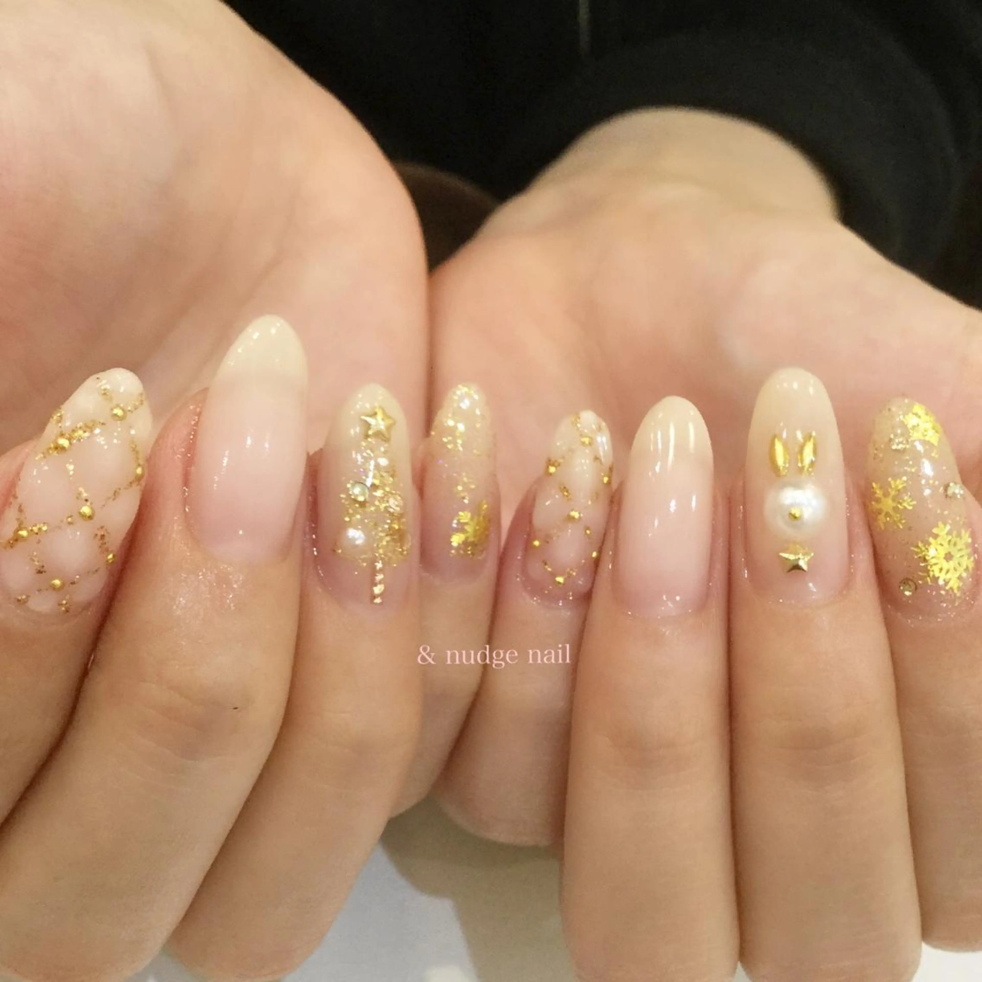 ネイル ハンドネイル & nudge nail所属・&nudgenail 本多のネイルデザイン