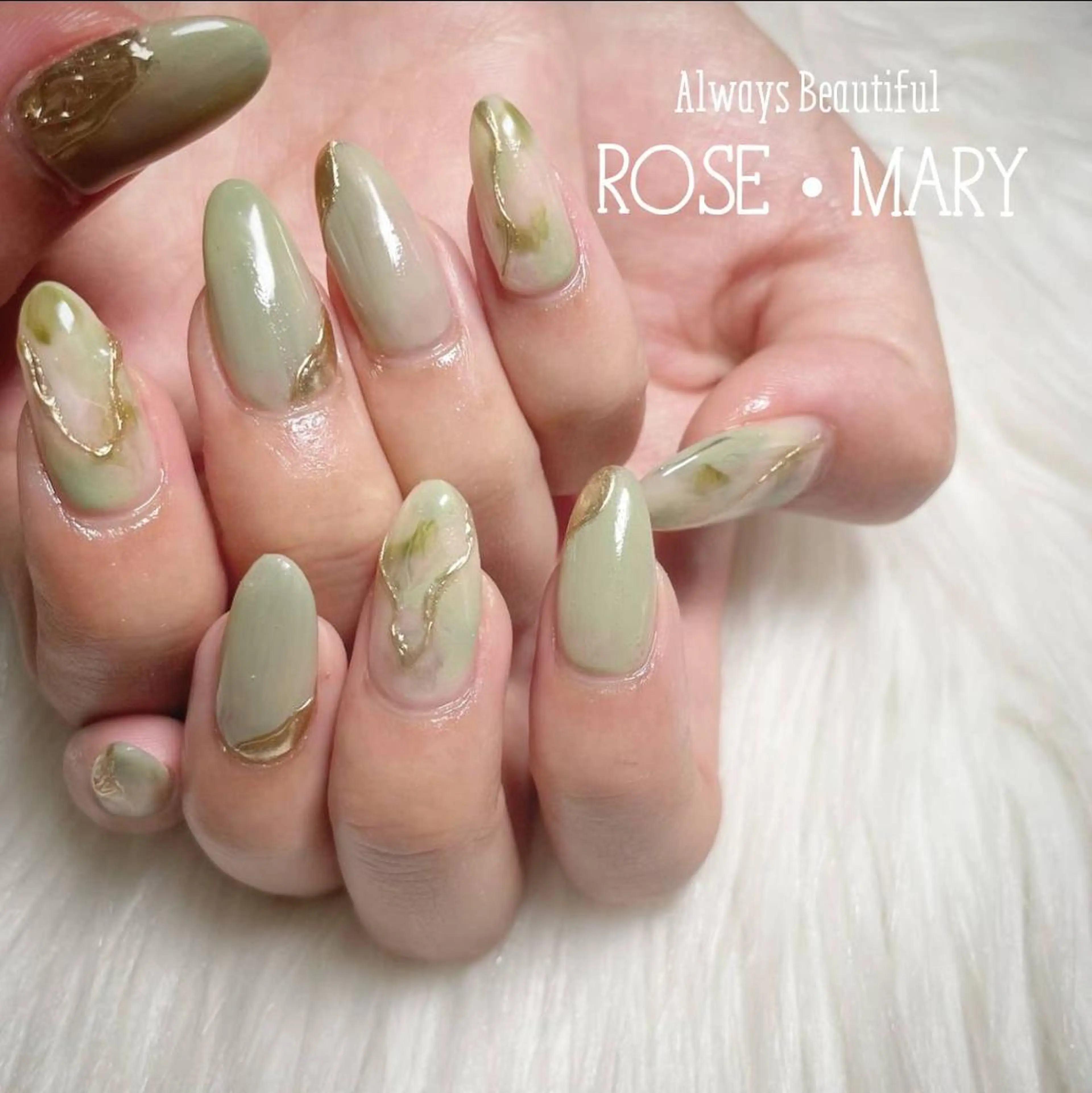 ネイル ハンドネイル ROSE・MARY 木村のネイルデザイン