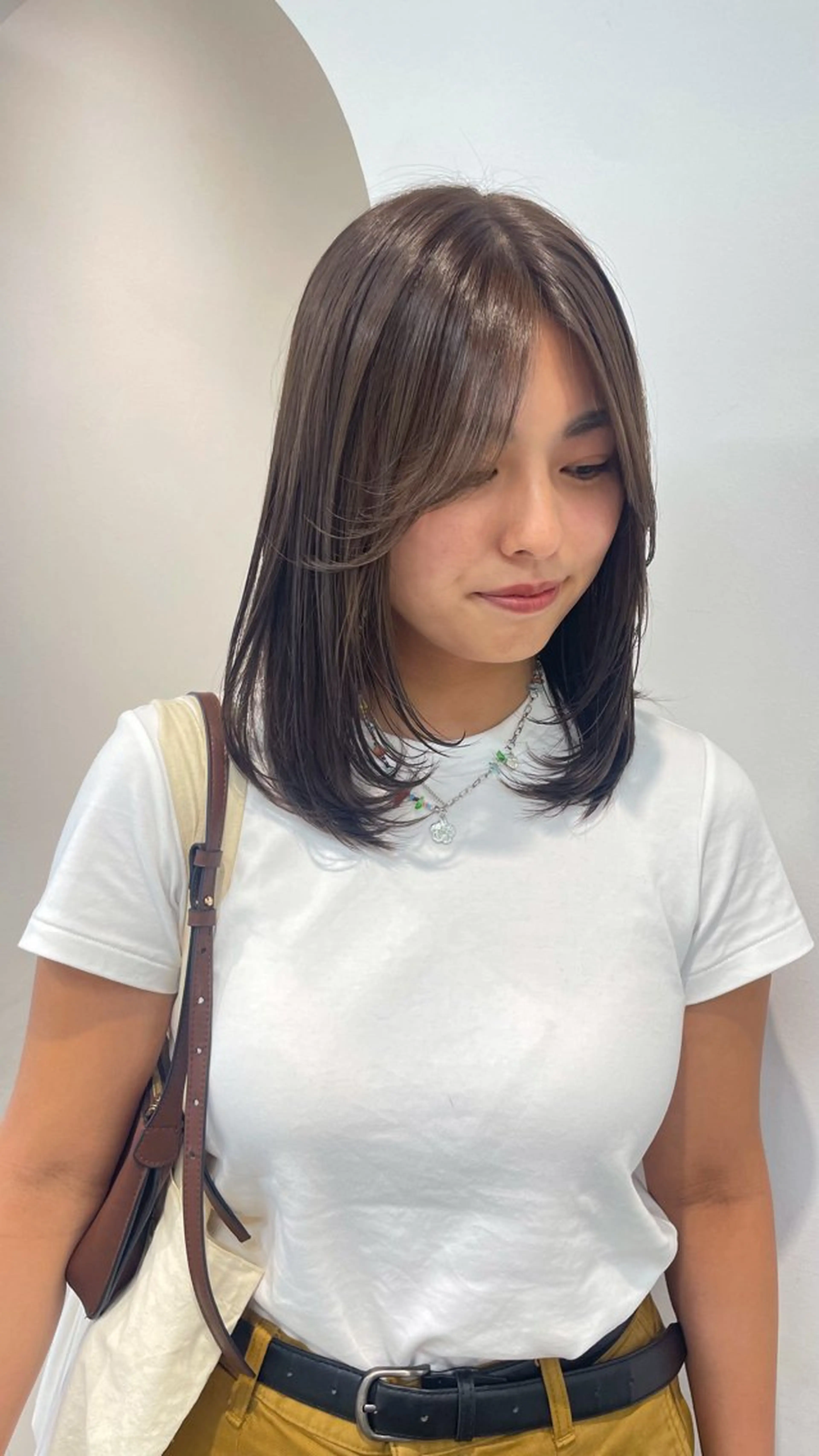 🏷️顔まわり（前髪）カット＋ワンカラー＋2stepトリートメント🎧🌿の写真