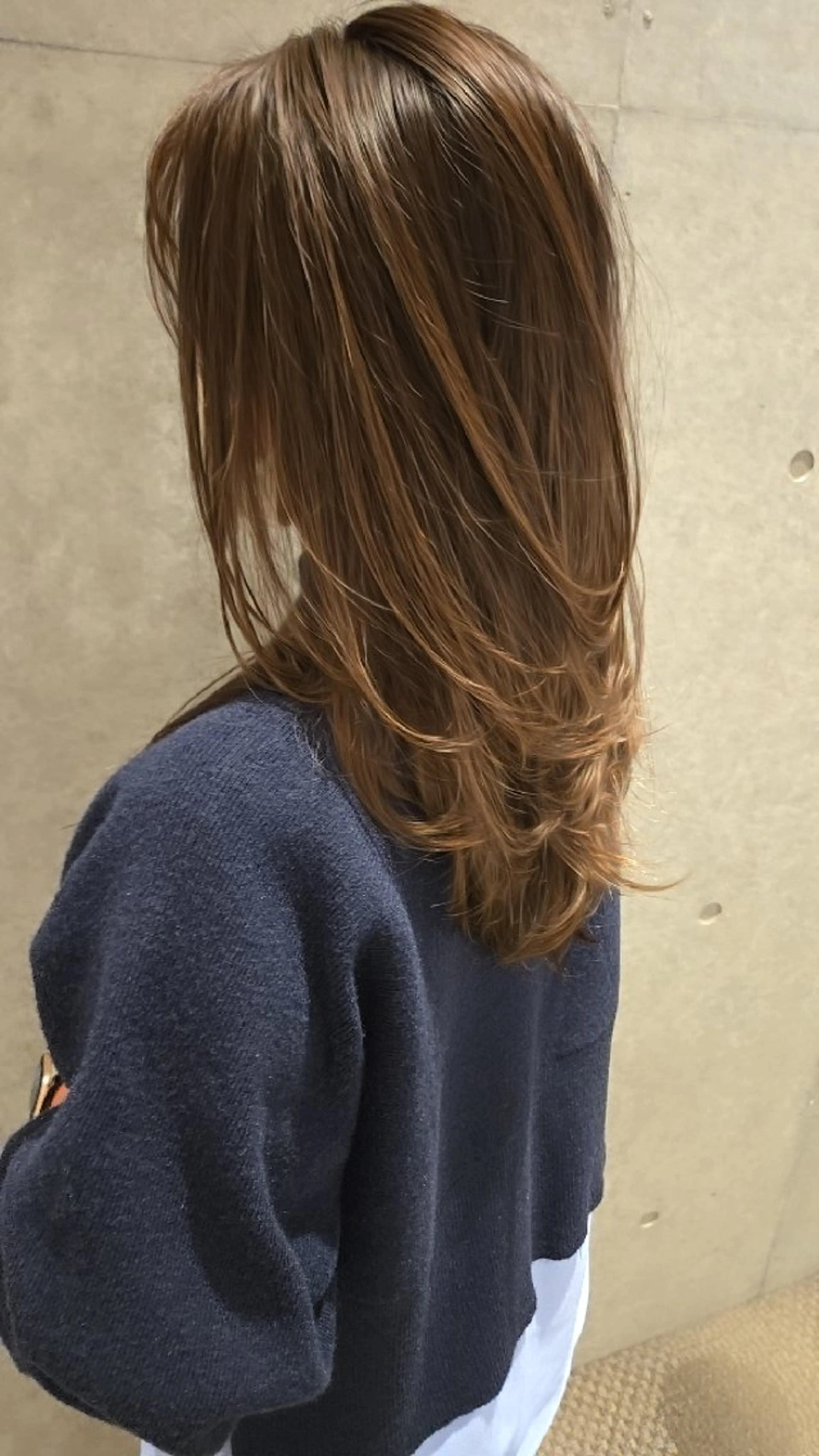 セミロング 田嶋  利範のヘアスタイル