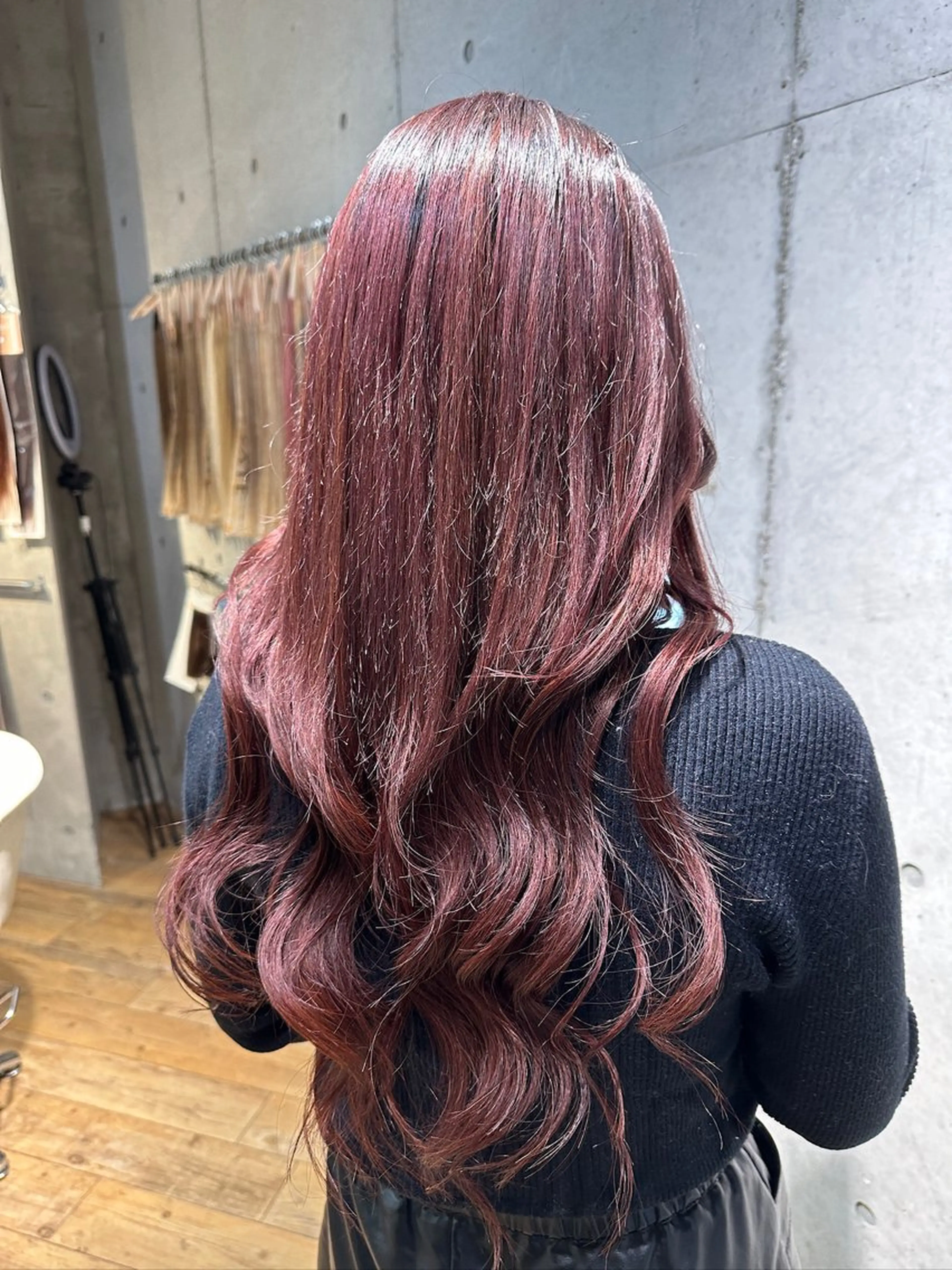 ロング プルエクステ エクステ 外国人風カラー🔱 YUZUKIのヘアスタイル
