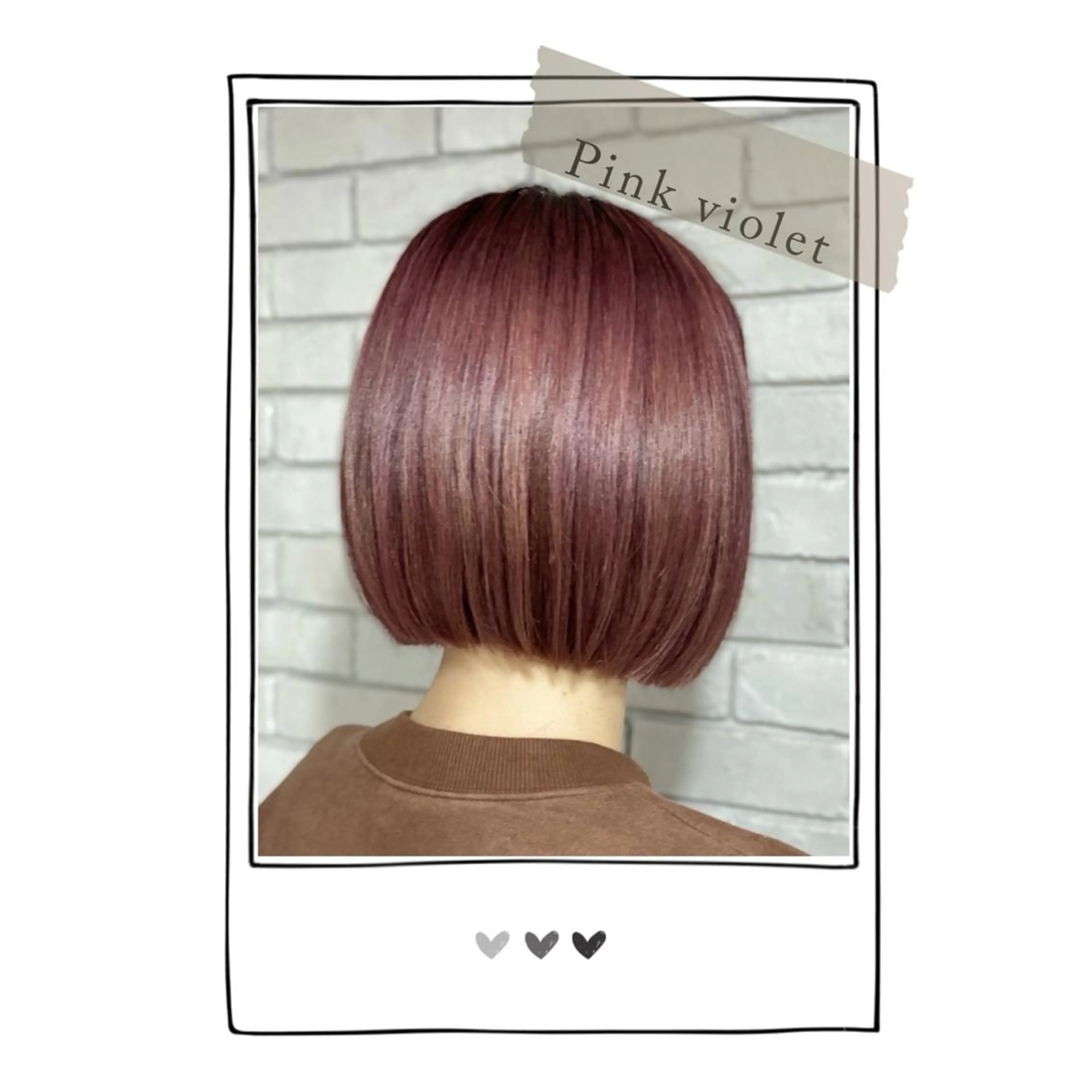 ショート カラー motion  新宿店所属・☘️ motion ALOE ☘️のヘアスタイル