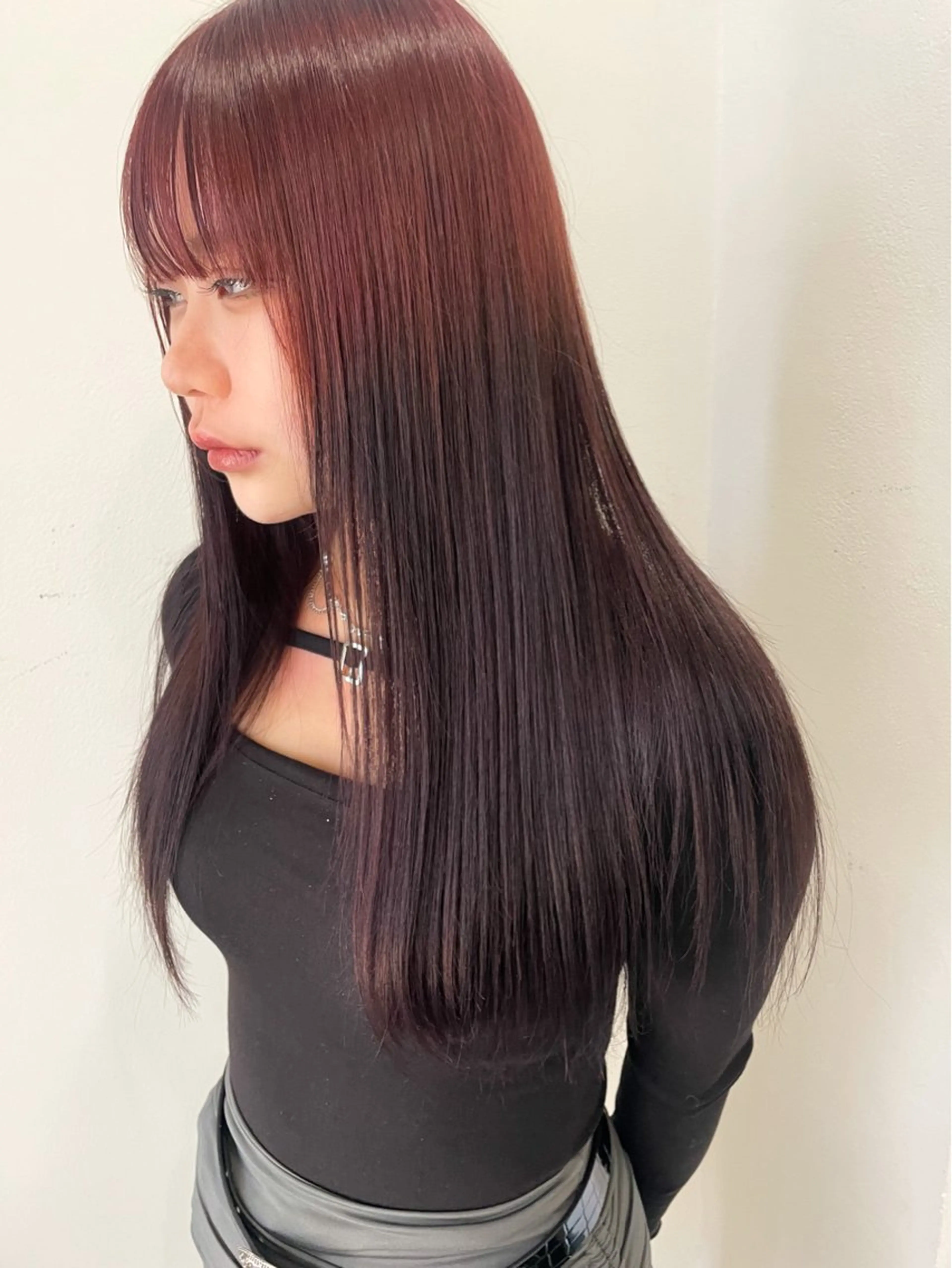 ロング カラー HIBIKI/原宿 ハッシュカット🪄のヘアスタイル