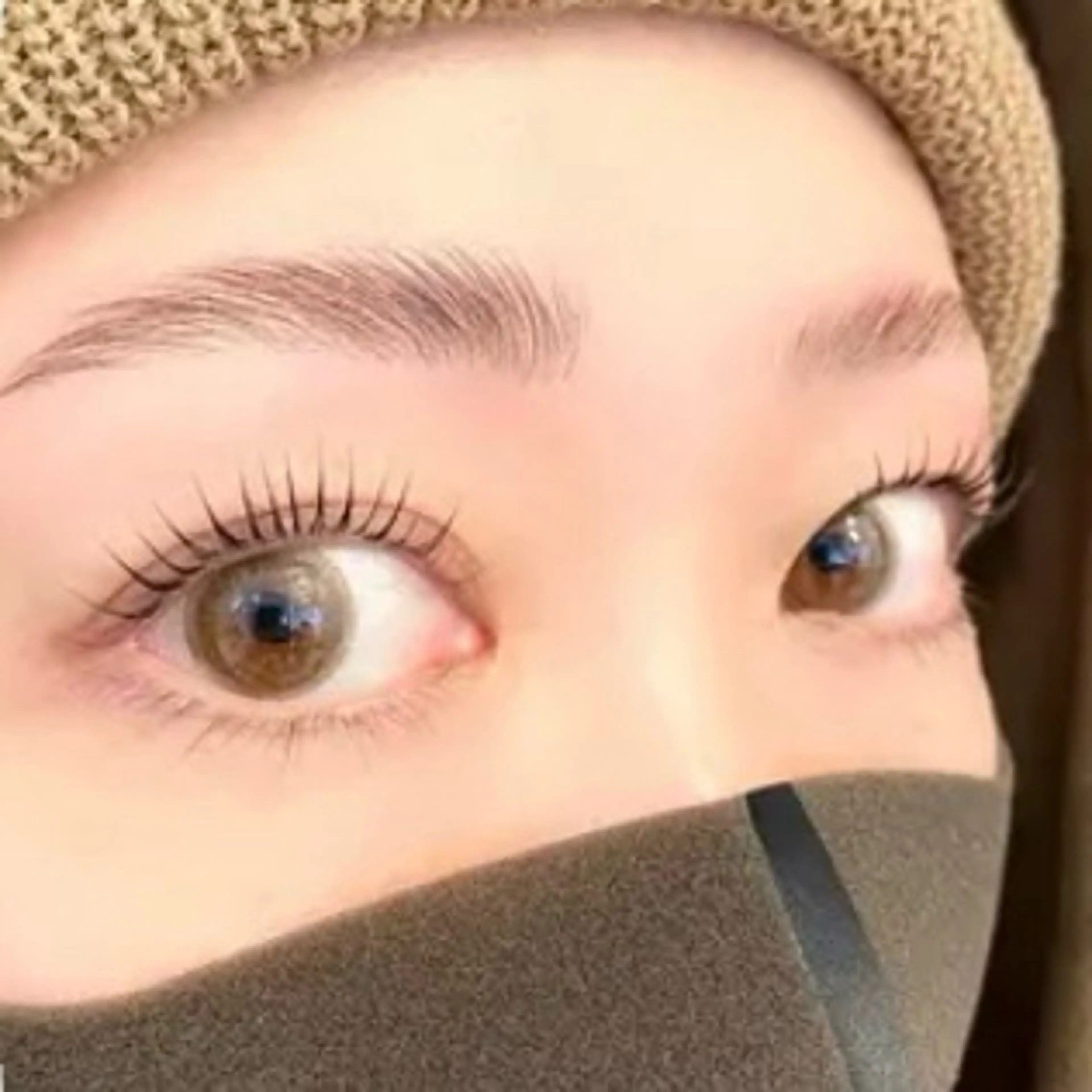 90分で完了★パリジェンヌorラッシュリフトと眉毛WAXのsetの写真
