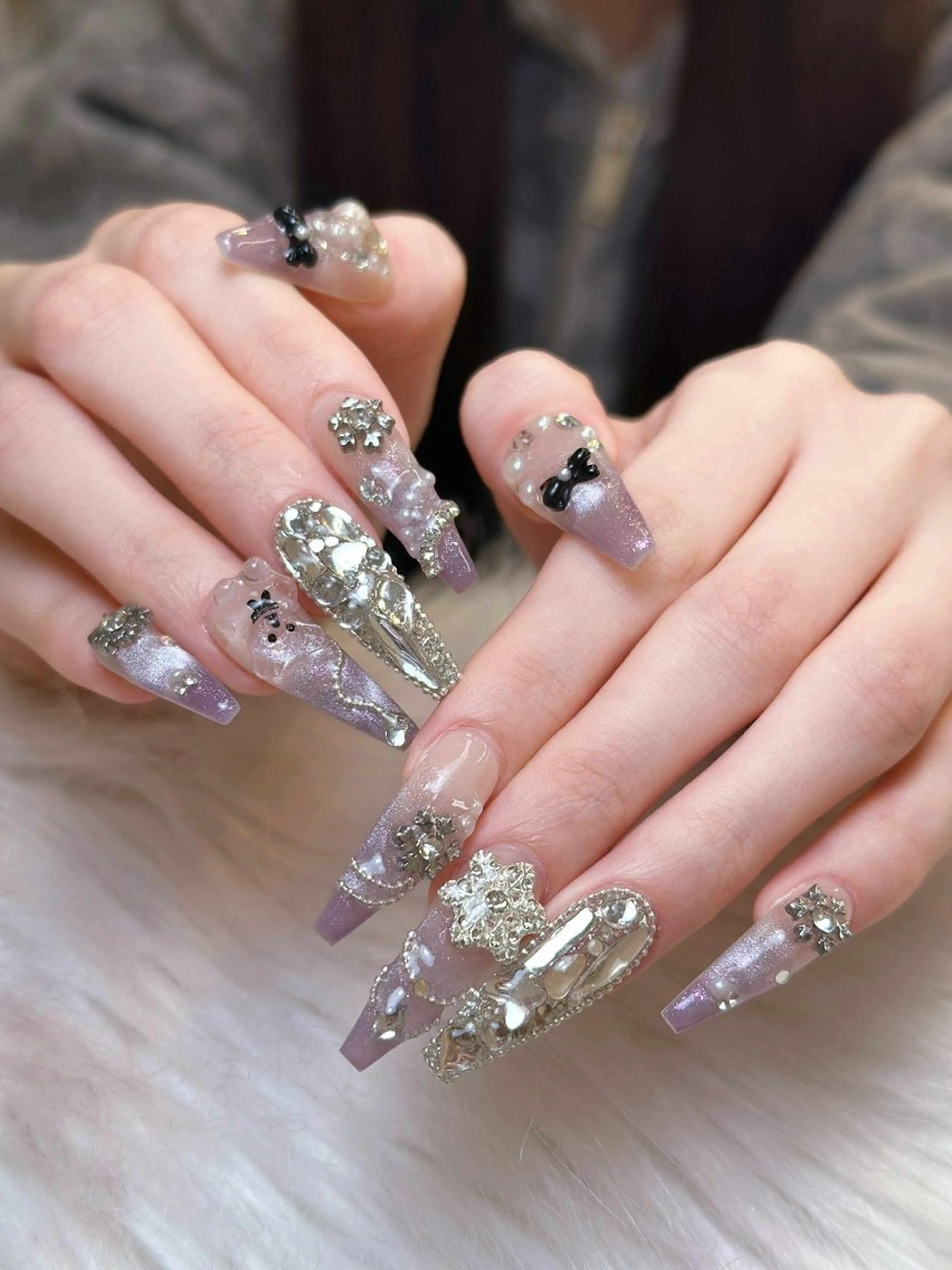 ネイル アートネイル 成人式 ジェルネイル ニュアンスネイル 夏ネイル ハンドネイル Jenn Nail Salonのネイルデザイン