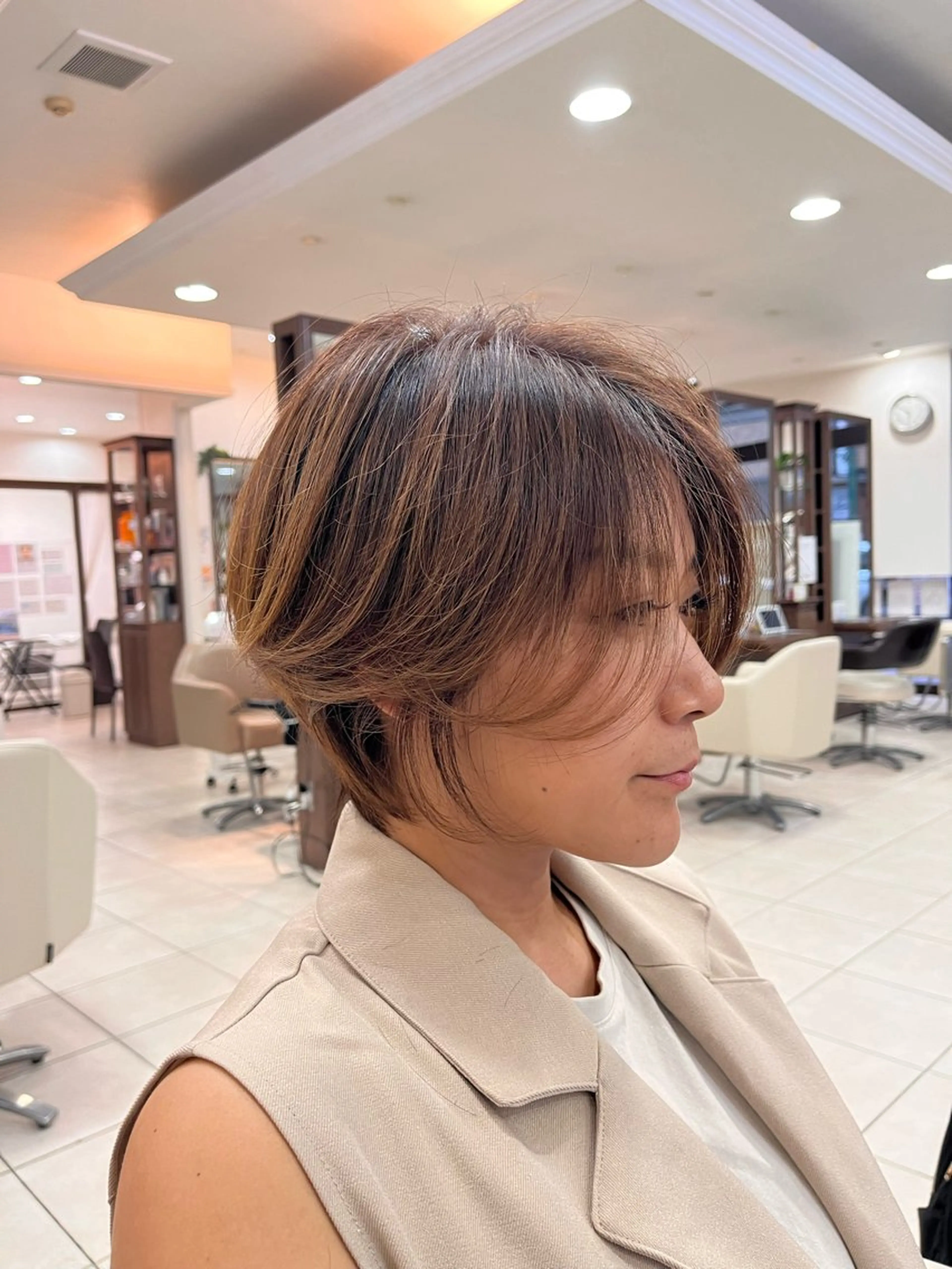 ショート カット ヘアカラー トリートメント ✨髪質改善・縮毛矯正 専門美容室マーベルのヘアスタイル