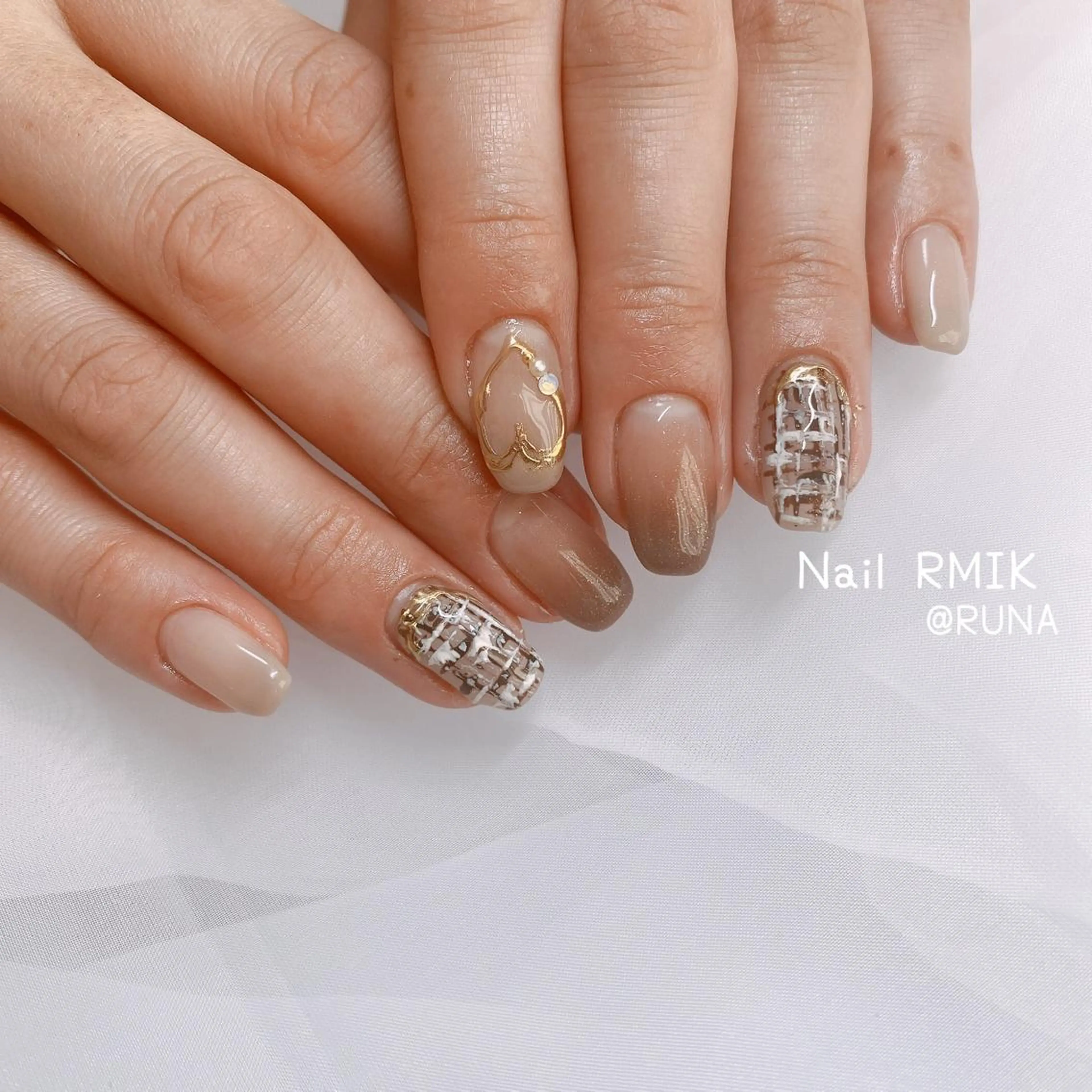 ネイル ハンドネイル nailsalon RMIKのネイルデザイン