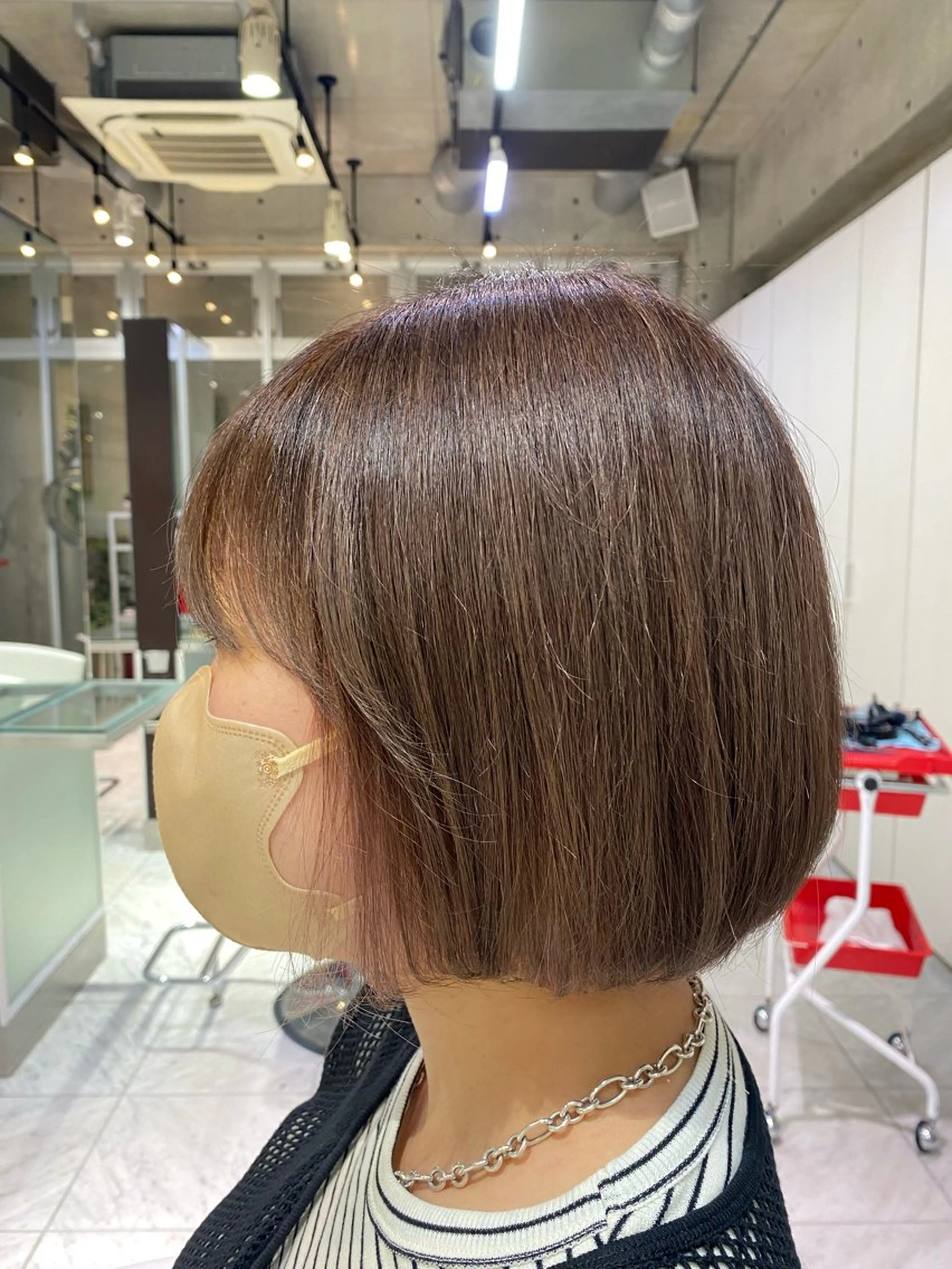 ショート RENJISHI  KICHIJOJI所属・🌈🧡ヤマダ ヒロナ🌈🧡のヘアスタイル