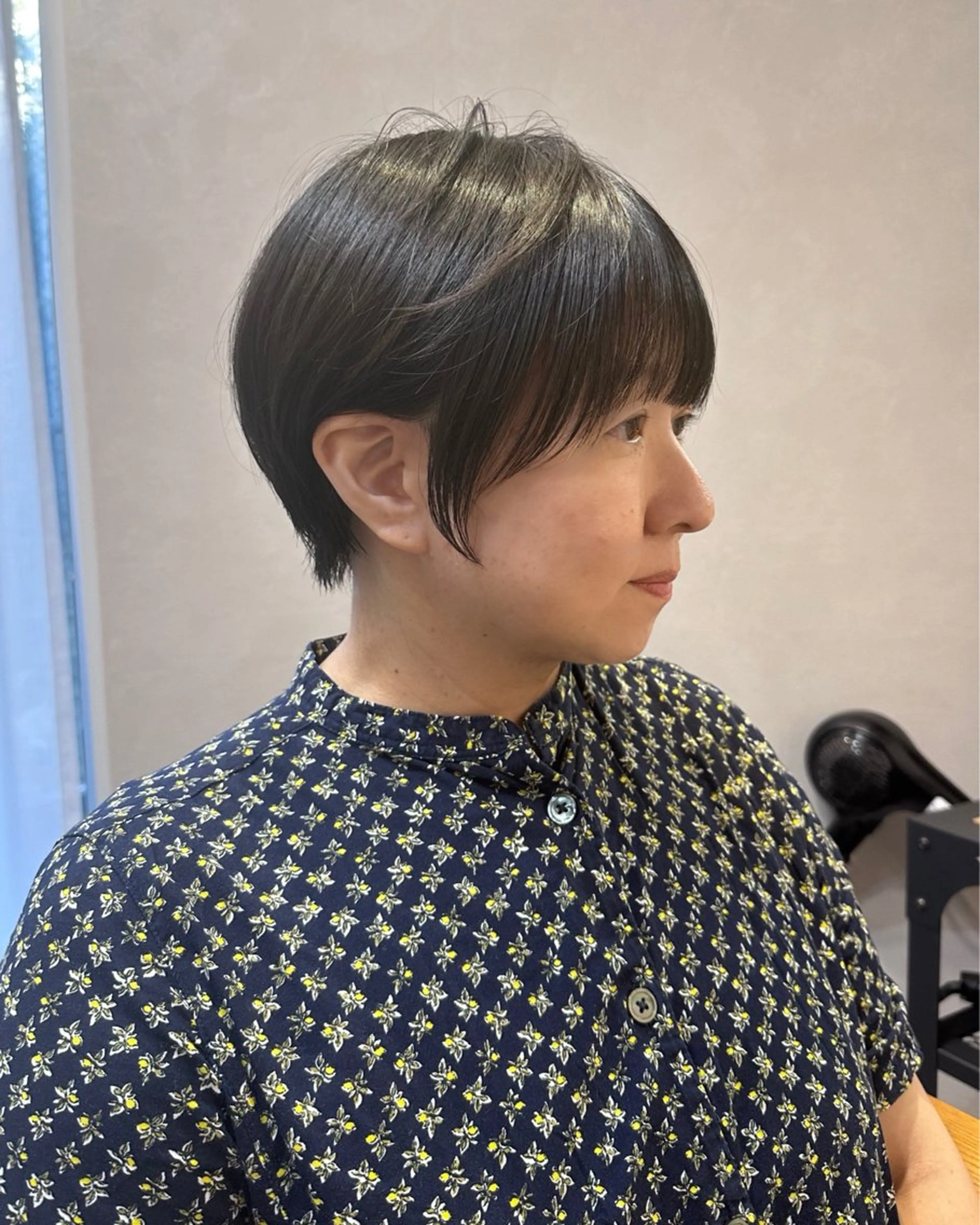 ショート カット ヘアカラー はまだ かんたのヘアスタイル