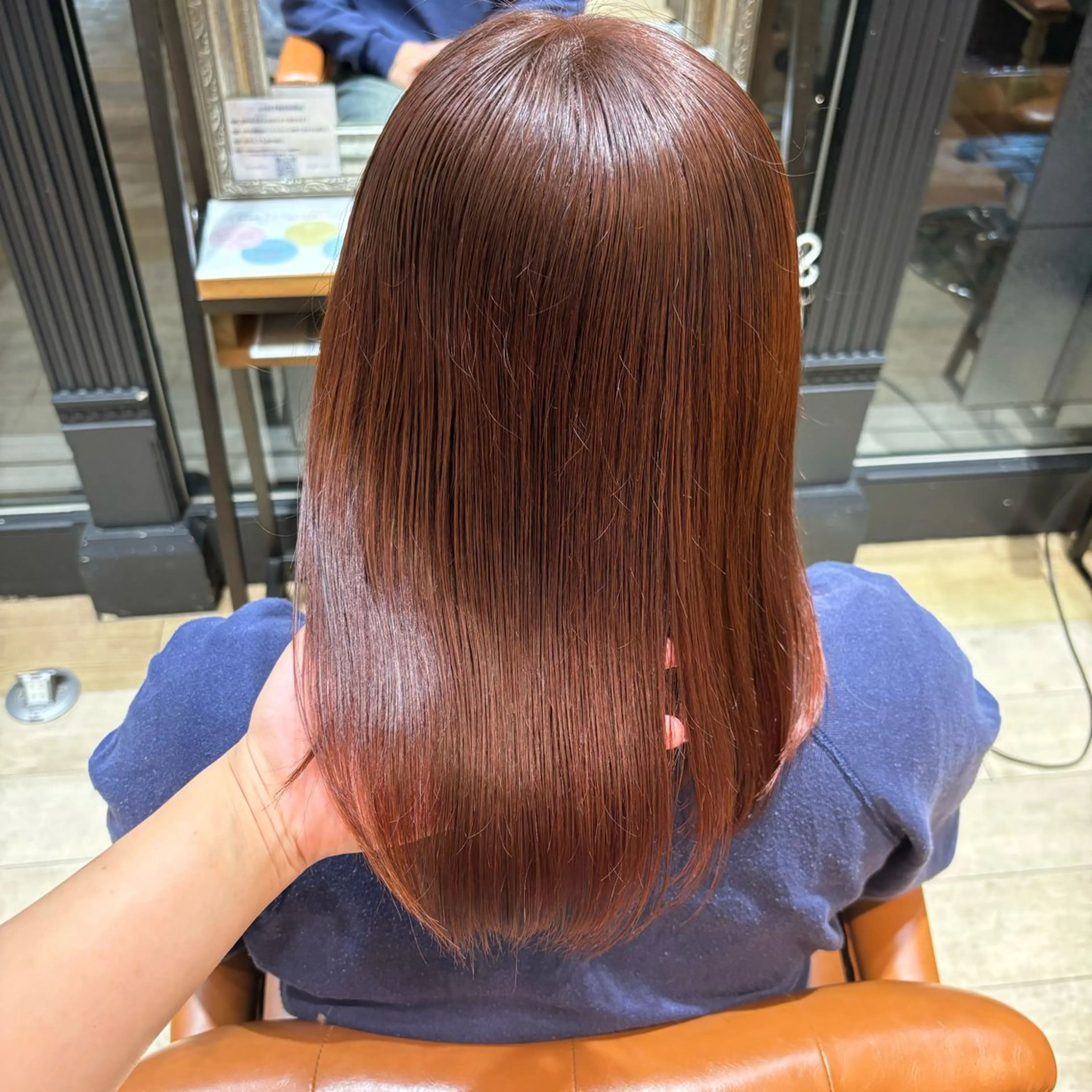 カラー ヘアカラー トリートメント しおり/🍬 KOKORO🤍のヘアスタイル