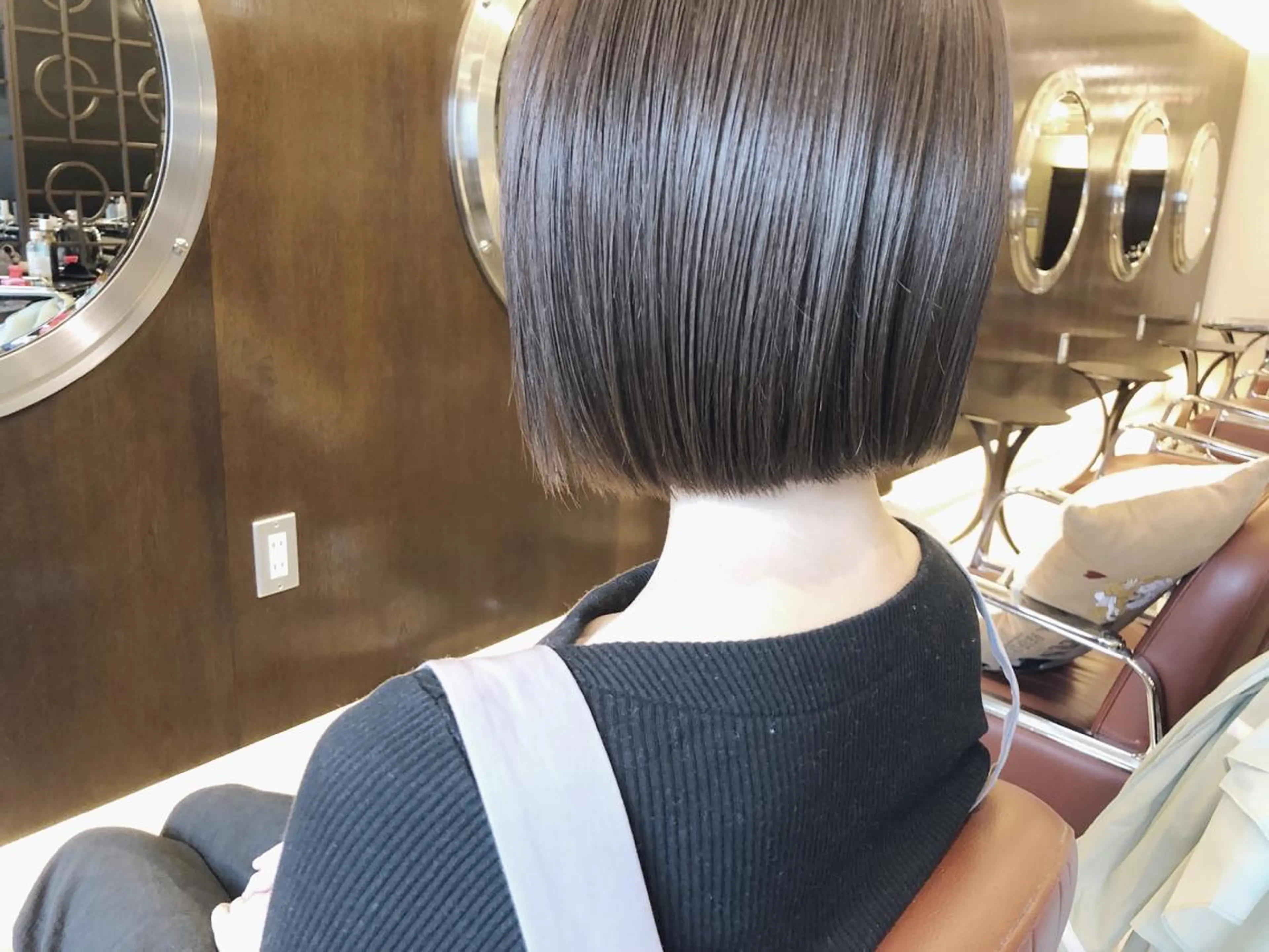 ショート カラー カット パーマ 356所属・木山 ゆかりのヘアスタイル