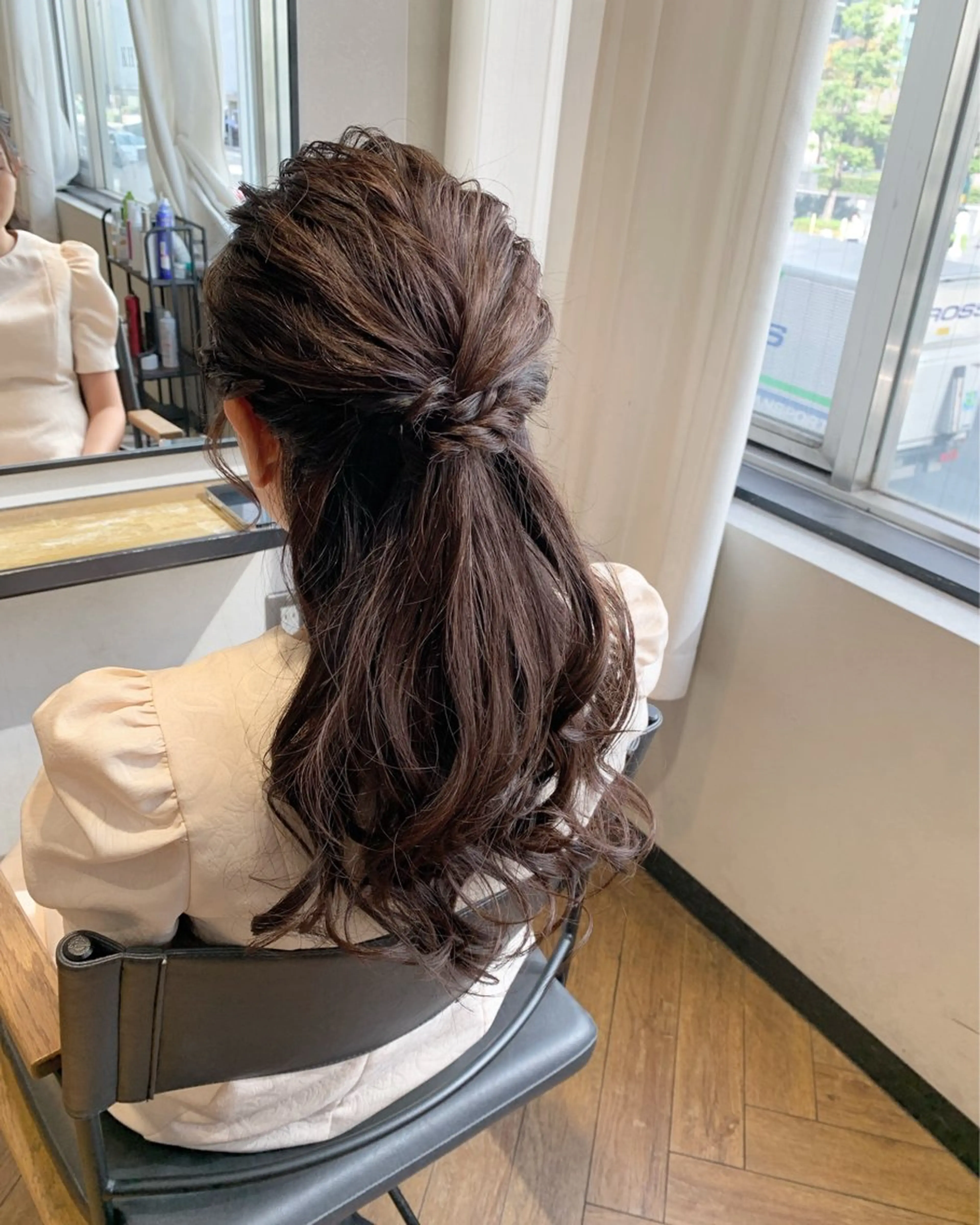 ヘアアレンジ ヘアセット 門野 優羽のヘアスタイル
