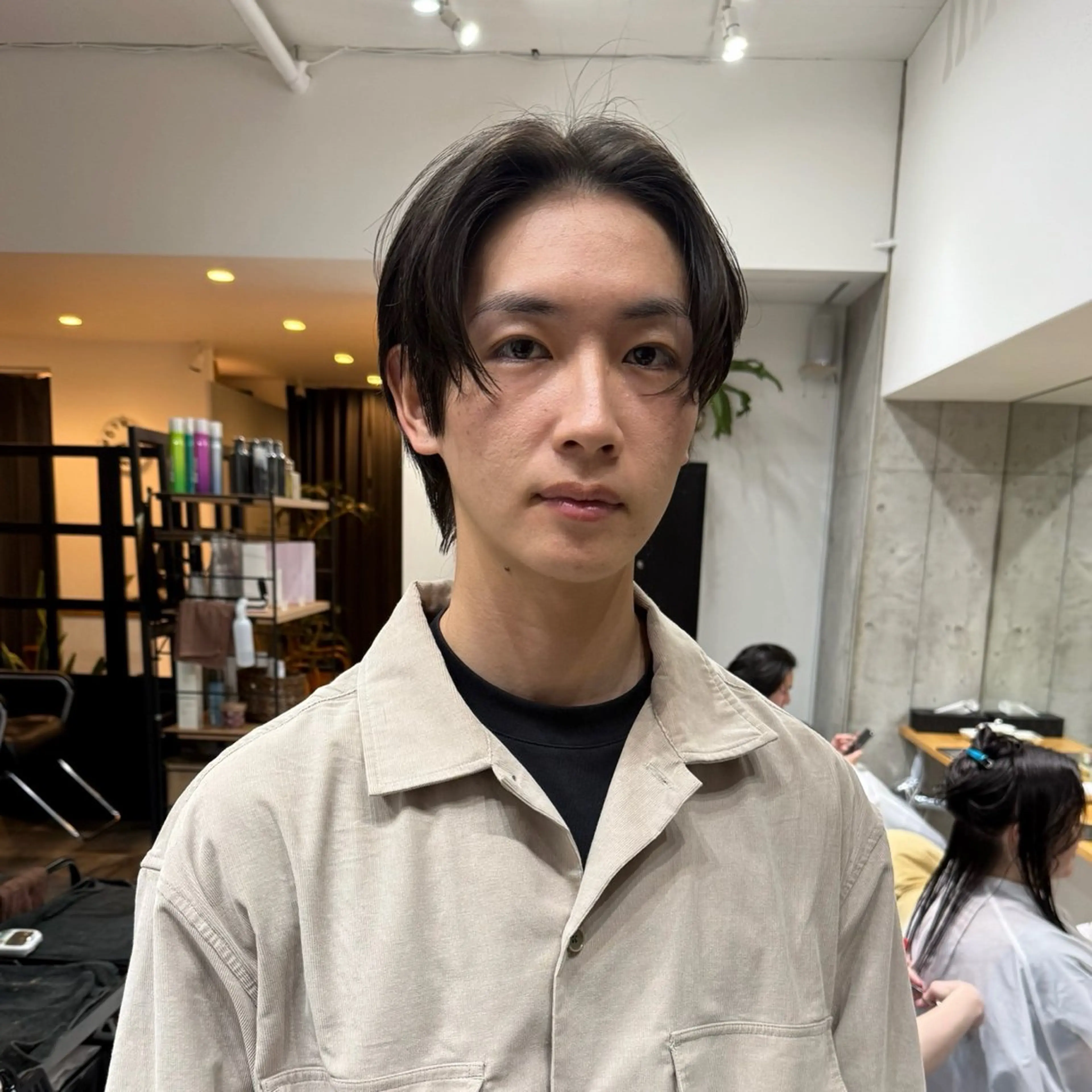 ショート メンズ センターパート メンズショート ショートヘア カット 堀江将太朗/恵比寿/ メンズカットのヘアスタイル