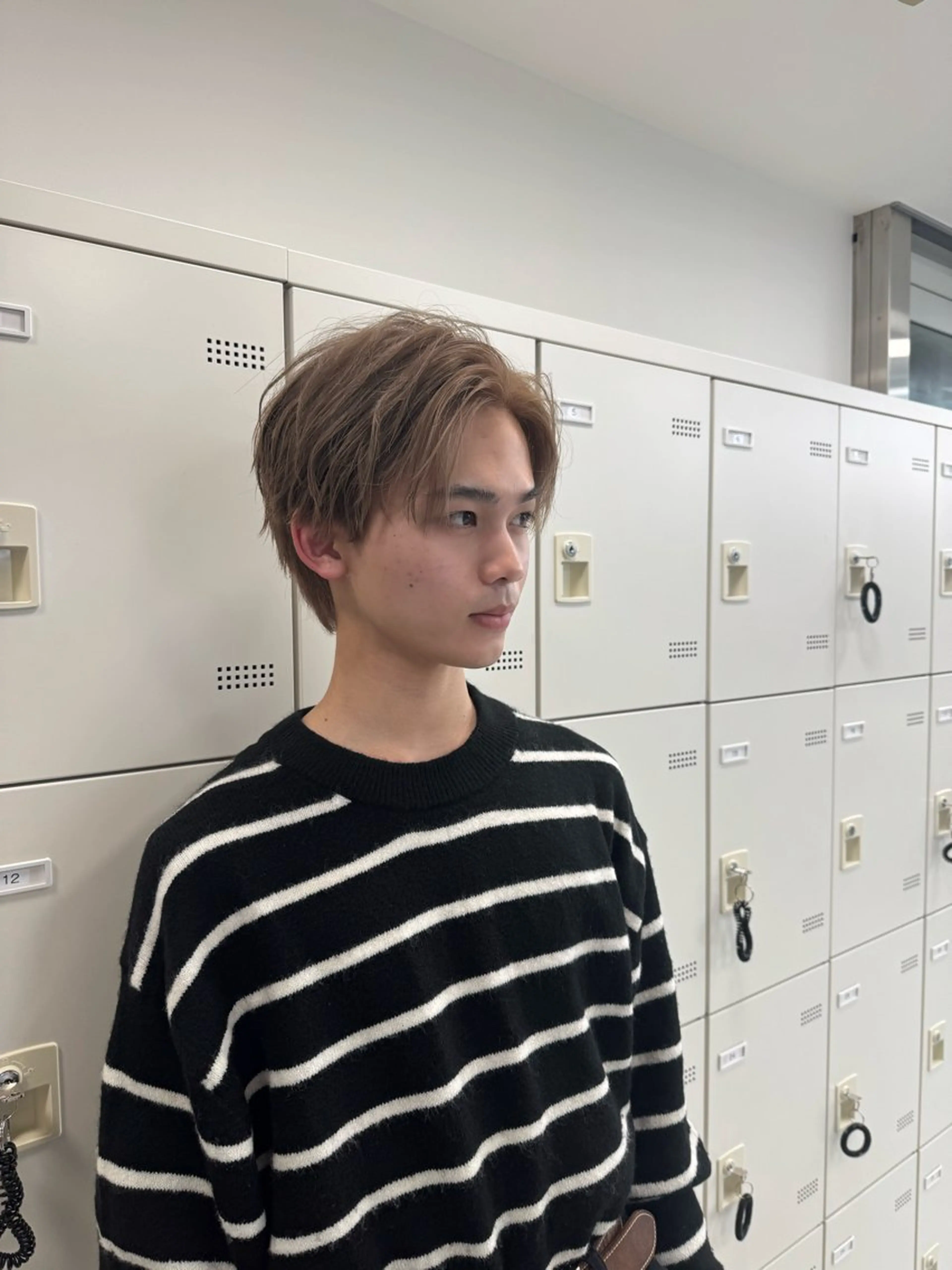 ショート カラー メンズ ヘアカラー トリートメント 🔥メンズ特化🔥 藍斗のヘアスタイル