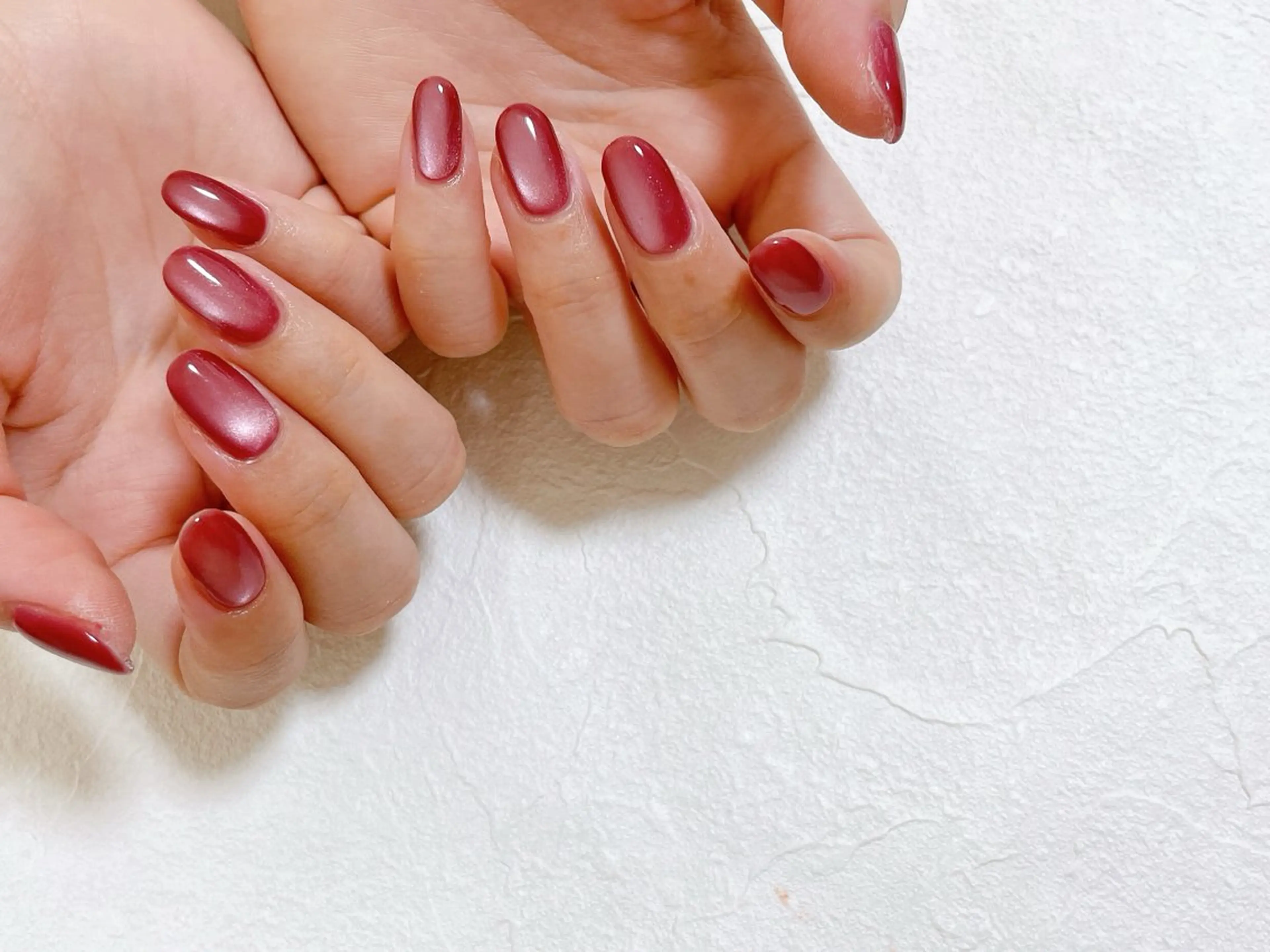 ネイル オーロラネイル フットネイル フレンチネイル ジェルネイル 韓国ネイル ハンドネイル Mogu nail 二子玉川のネイルデザイン