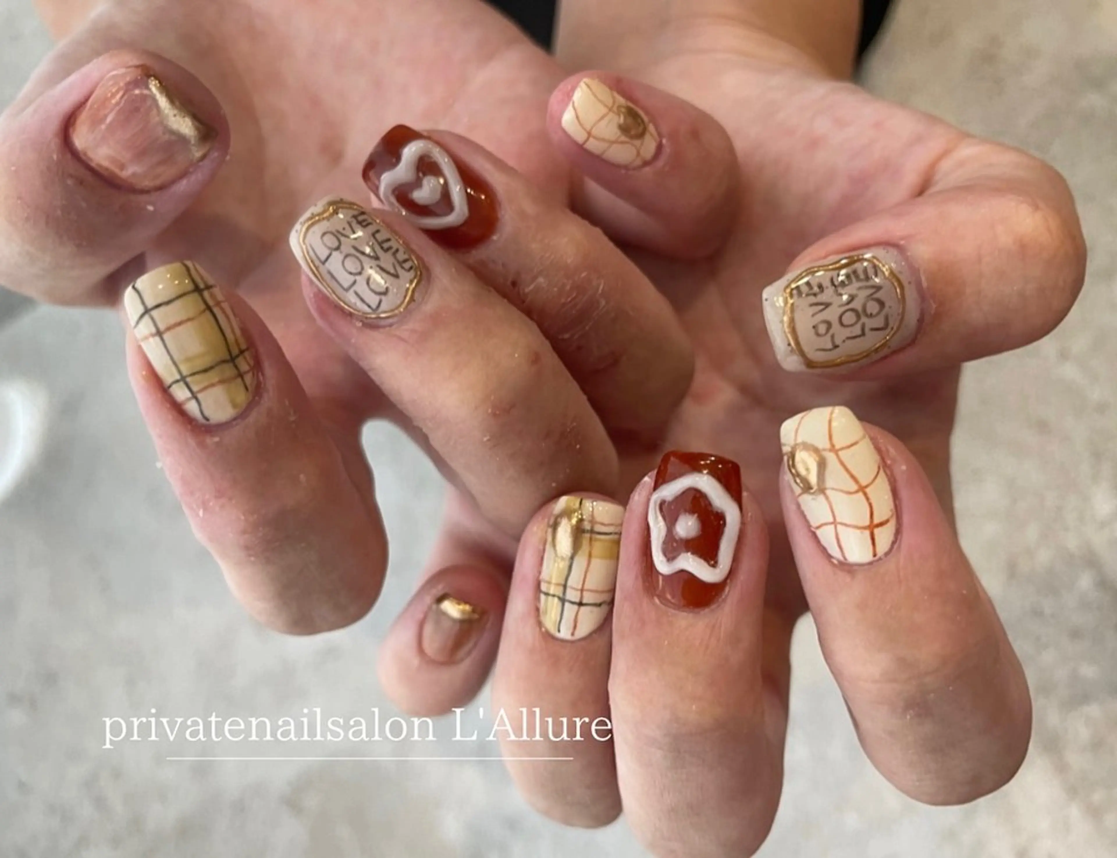 ネイル ハンドネイル nailsalon -L'Allure-のネイルデザイン