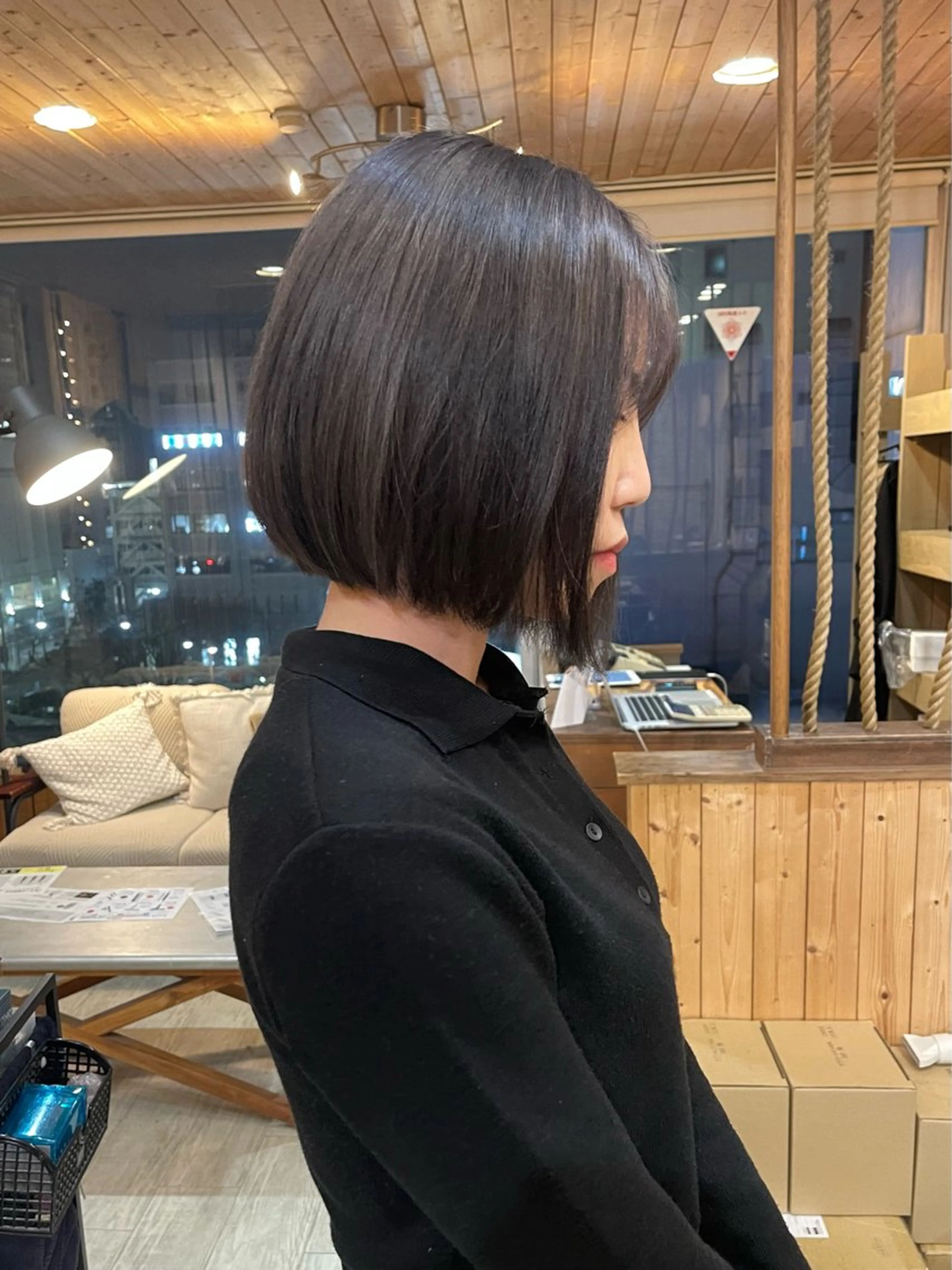 【毛先のパサつき・広がりが気になる方へ】似合わせカット＋艶カラー　¥6,900の写真