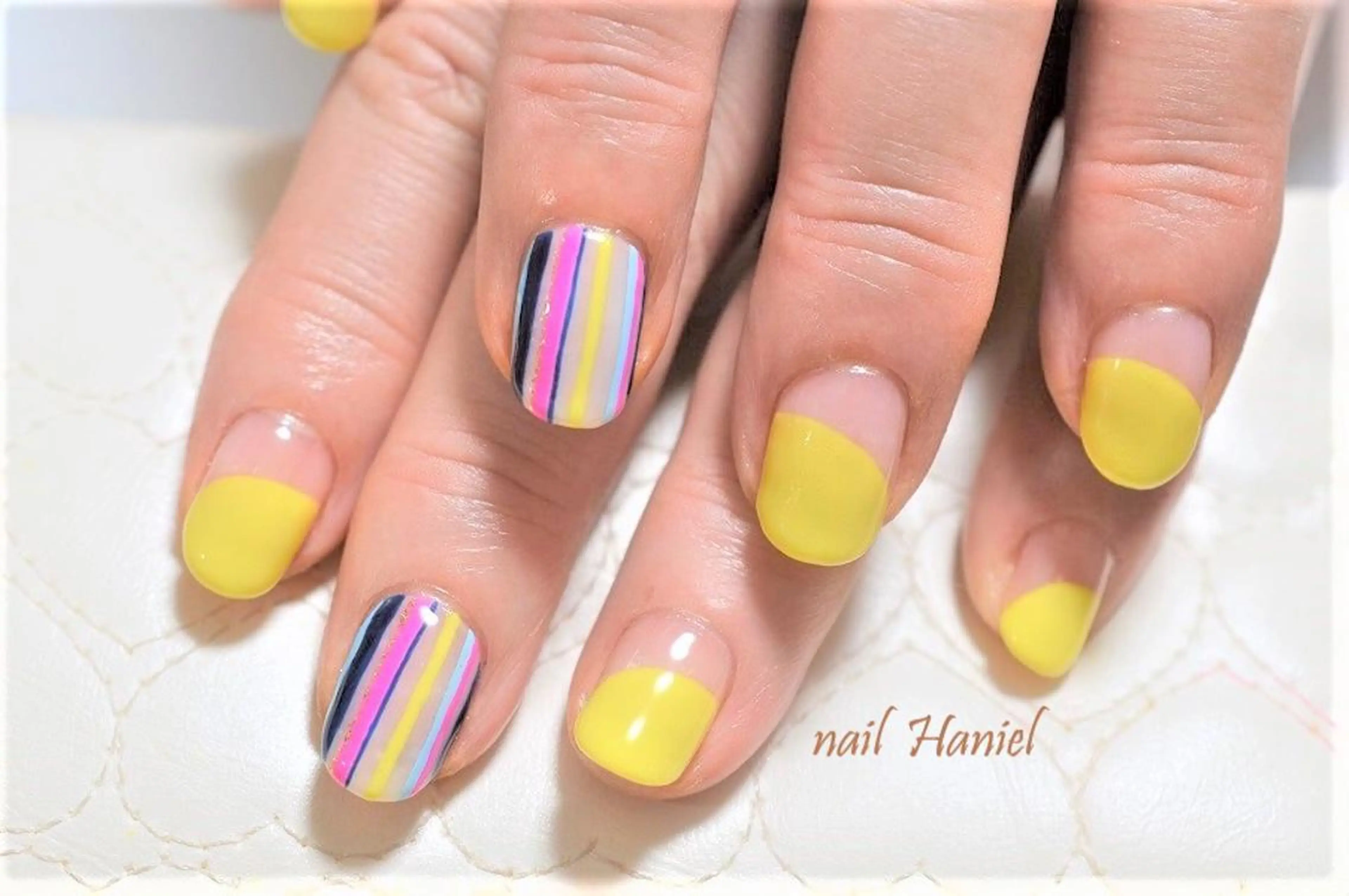 ネイル フットネイル ジェルネイル ハロウィン nail Haniel所属・半蔵門サロンハニエル 魅神 ちよのネイルデザイン