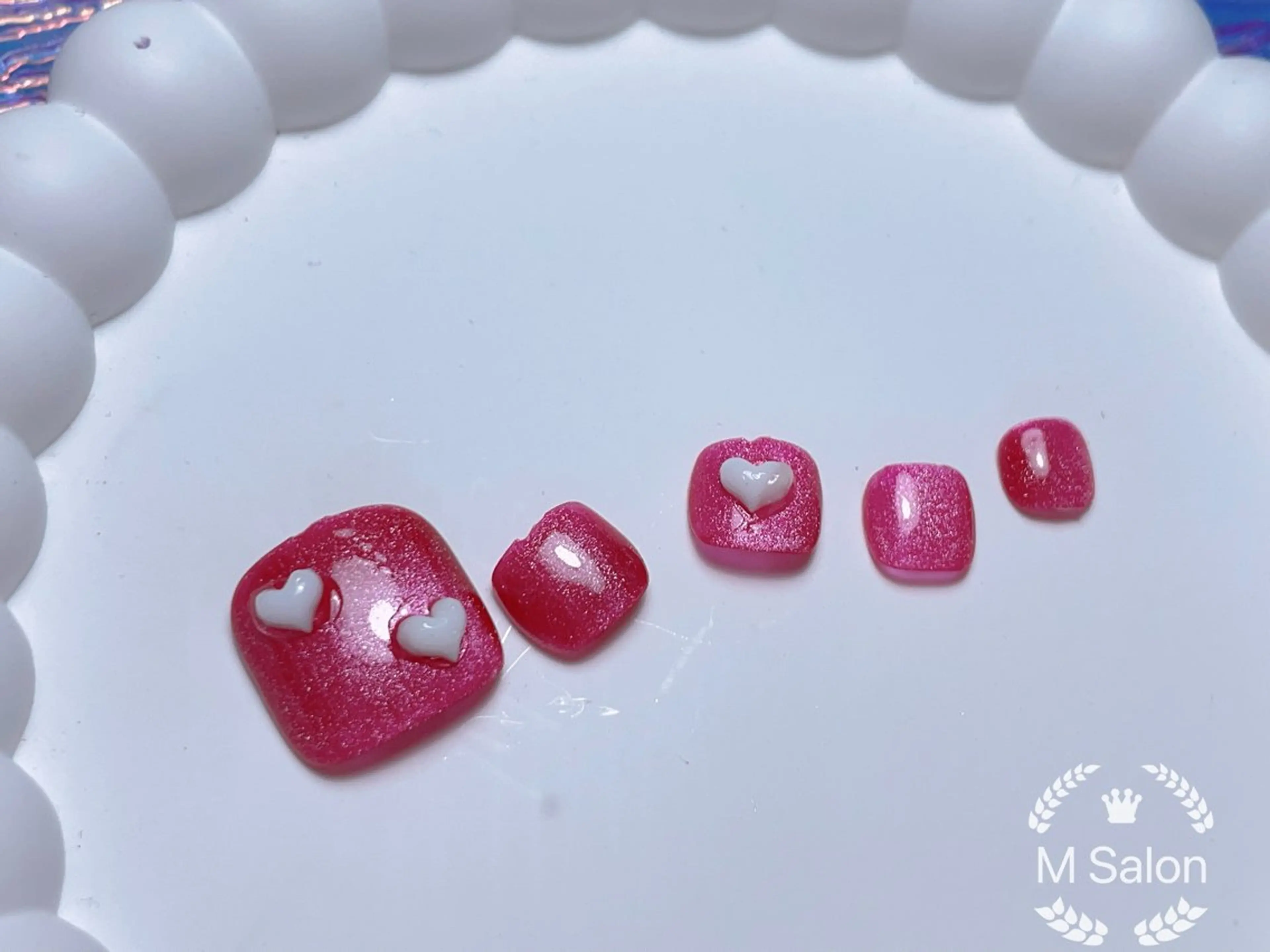 ネイル ニュアンスネイル オフィスネイル ワンカラーネイル ピンク ぷっくりネイル Mnail _KKのネイルデザイン