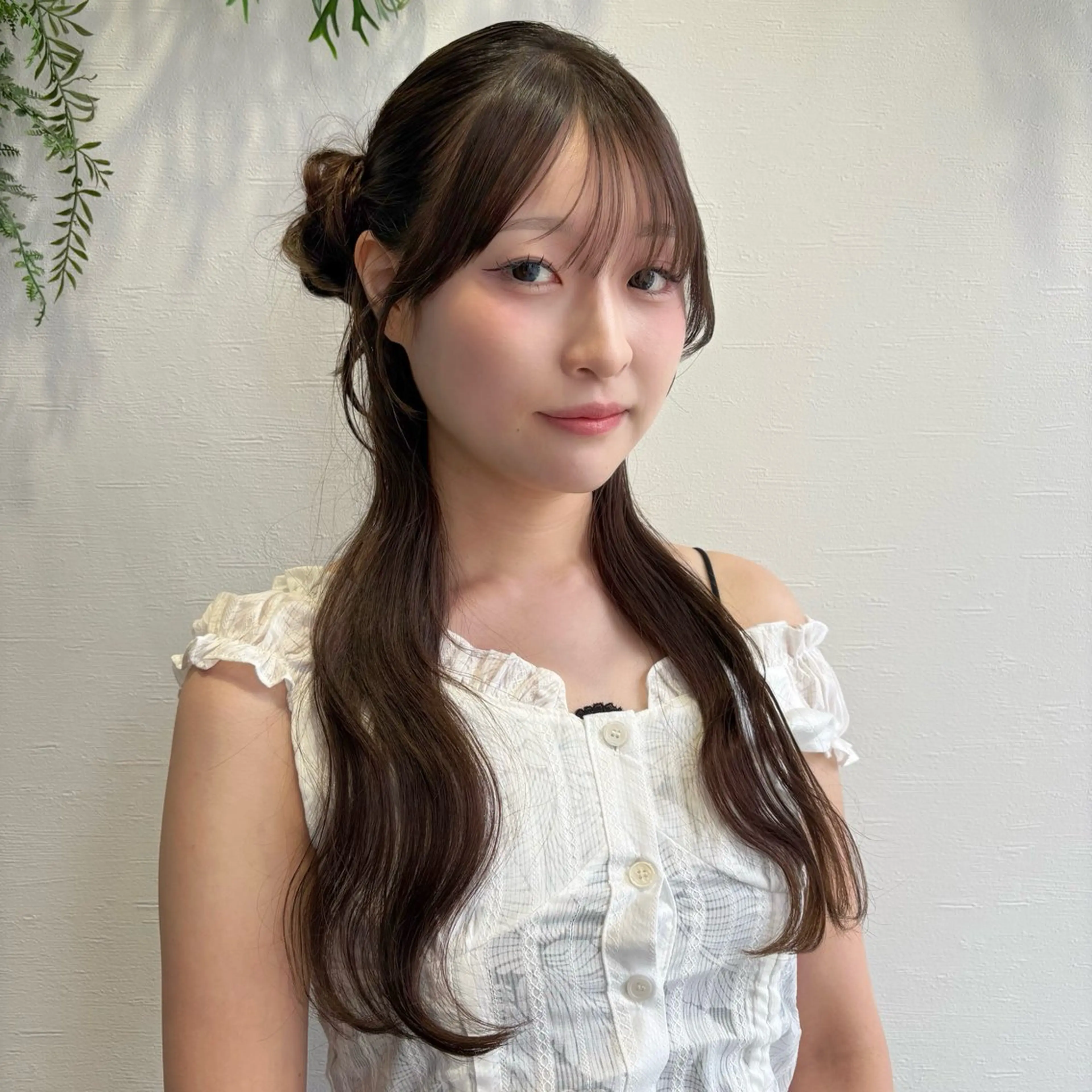 ロング ヘアアレンジ VIEW Shinsaibashi所属・小顔顔周りカット/ ヘアアレンジ/ほのかのヘアスタイル