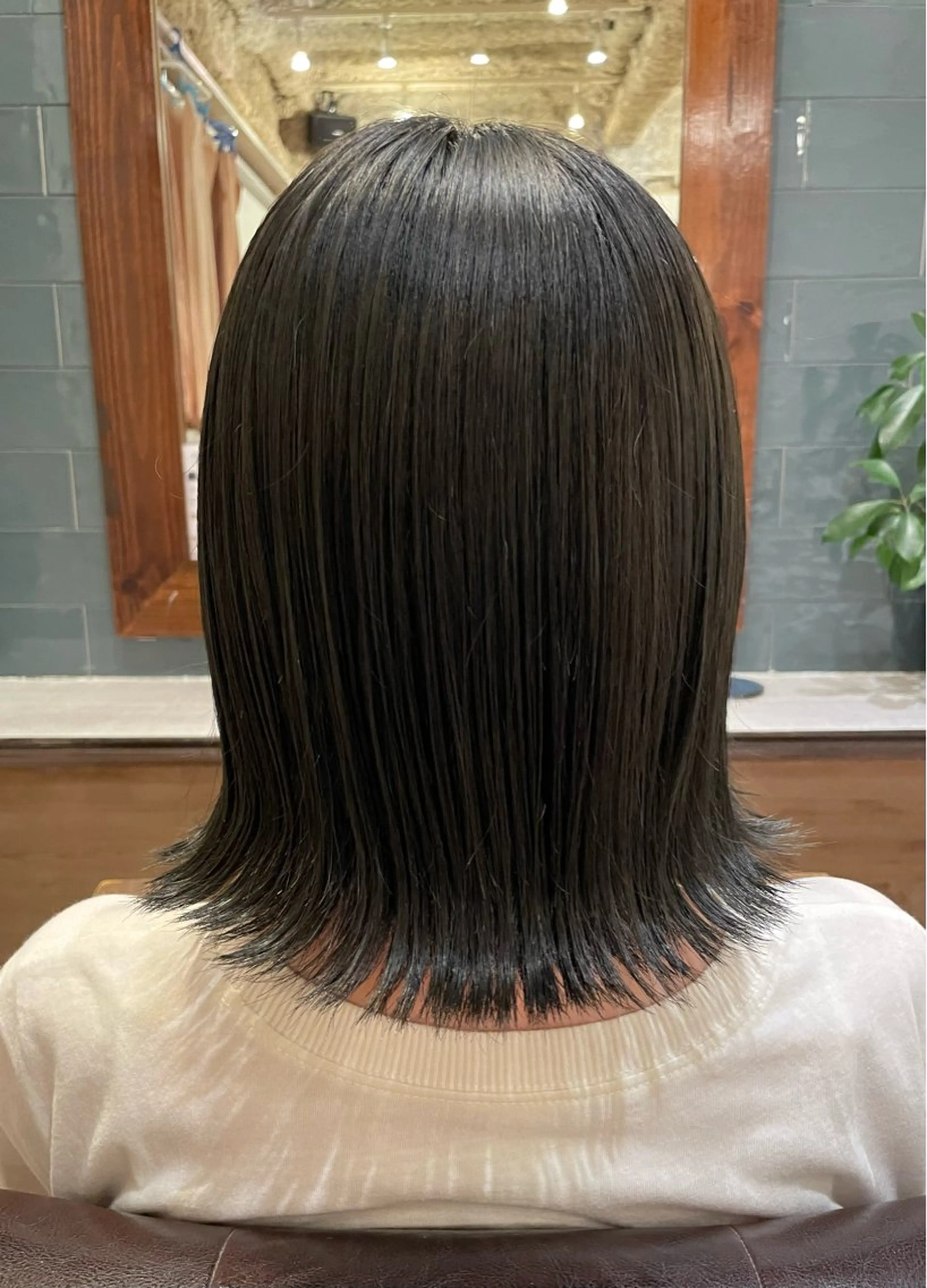 ショート ボブ/縮毛矯正/レイ ヤー♡Natsukiのヘアスタイル