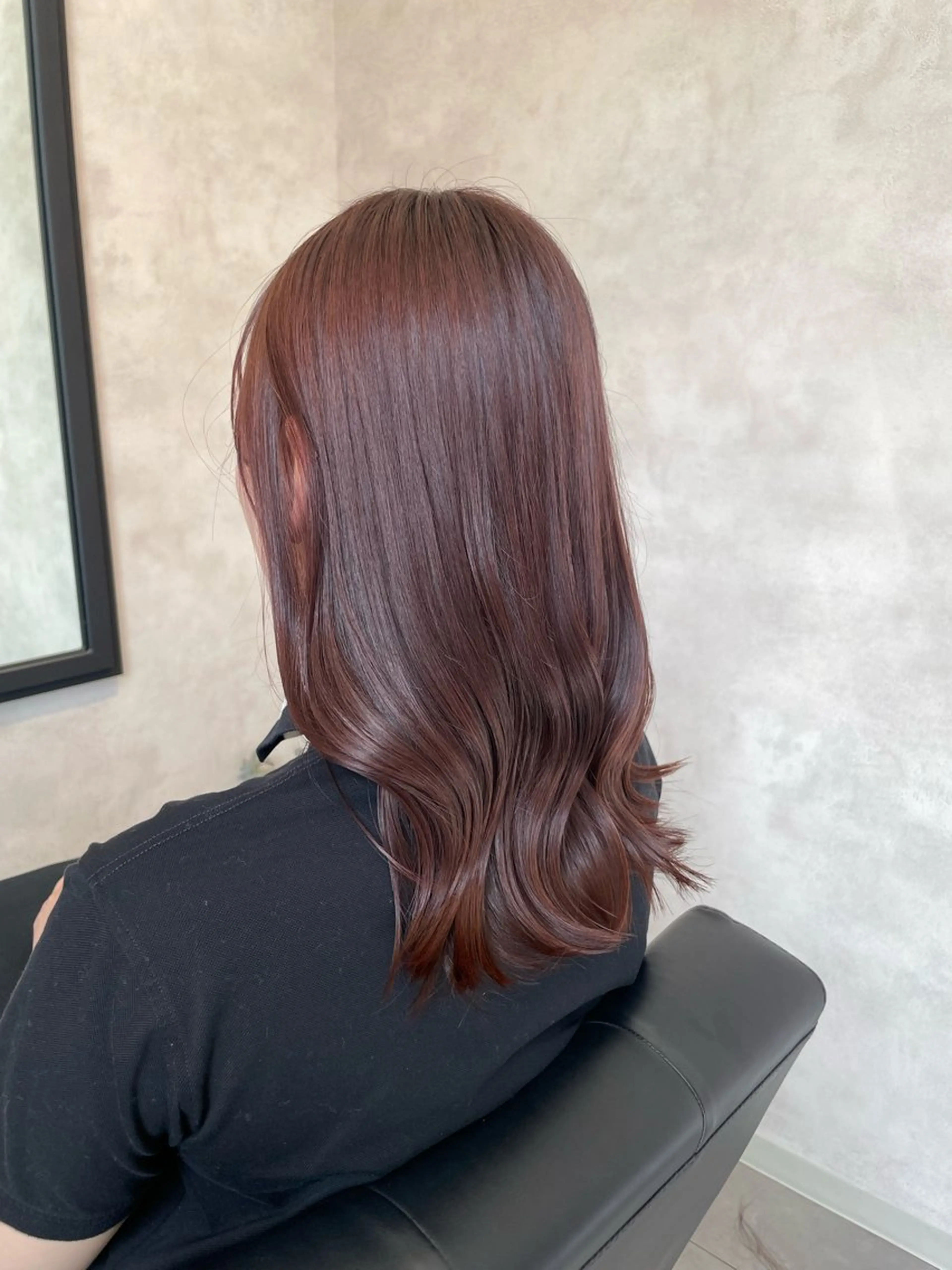 セミロング 今村 南穂のヘアスタイル