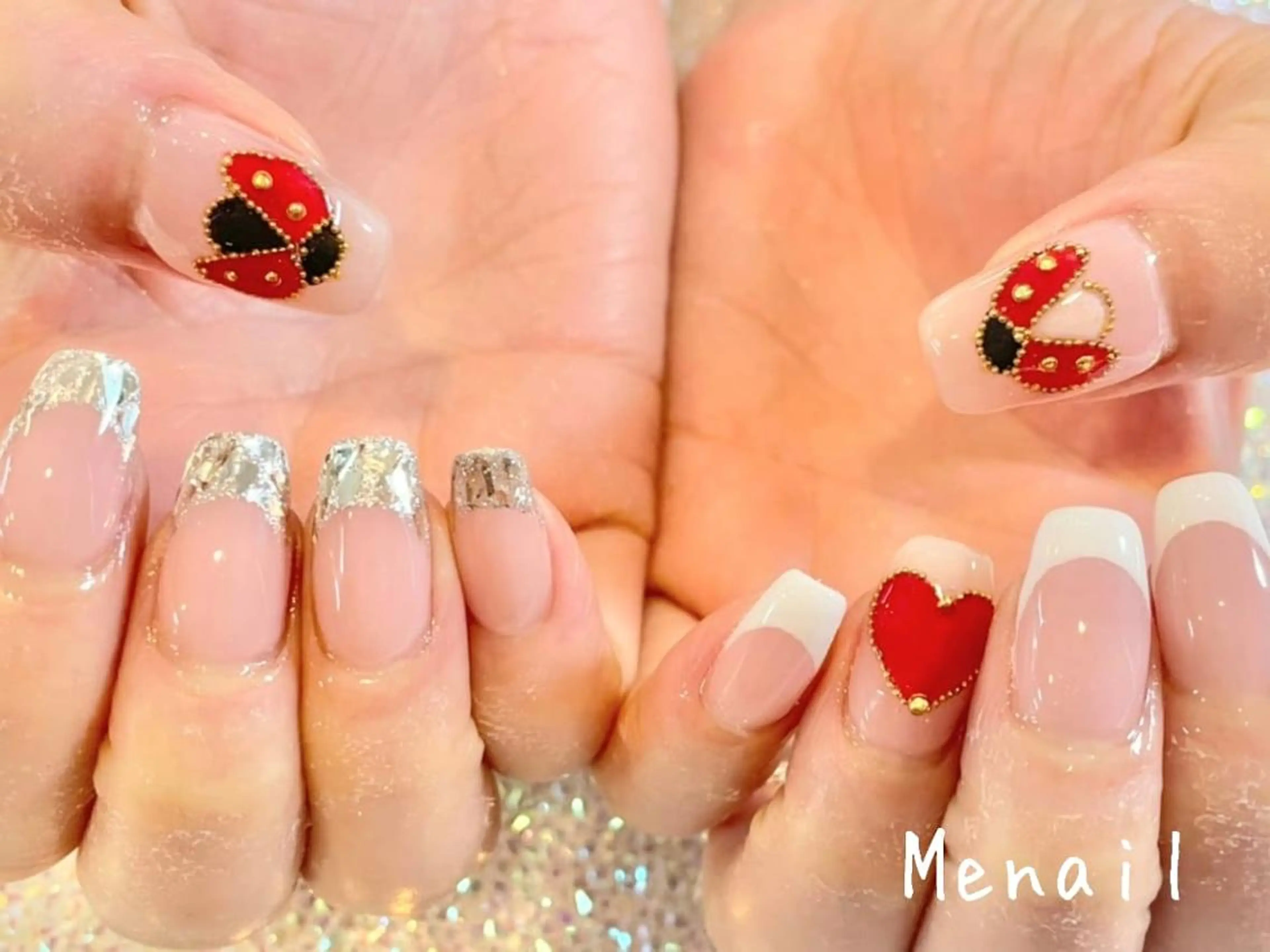 ネイル 🤍POP可愛い🧸 Menailのネイルデザイン